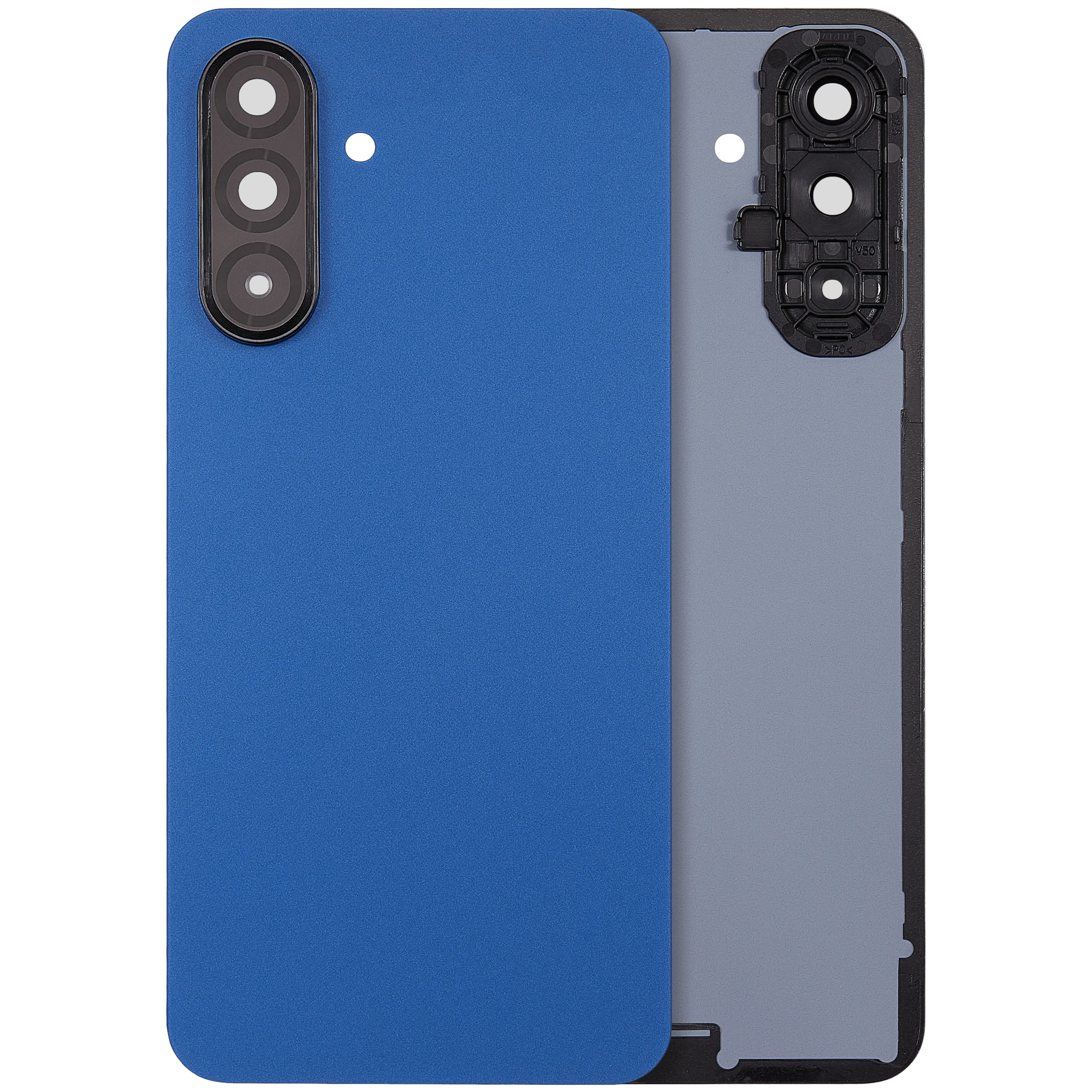Backcover mit Camera Lens für Samsung Galaxy A17 5G (A176 / 2025) (ohne Logo) (Aftermarket Plus) (Blau)