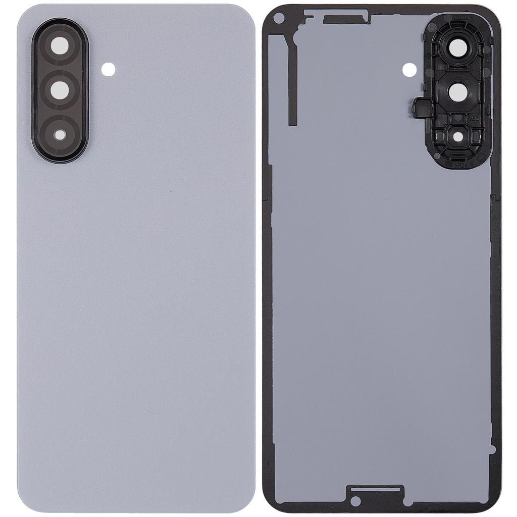 Backcover mit Camera Lens für Samsung Galaxy A17 5G (A176 / 2025) / A17 4G (A175 / 2025) (ohne Logo) (Aftermarket Plus) (Grau)