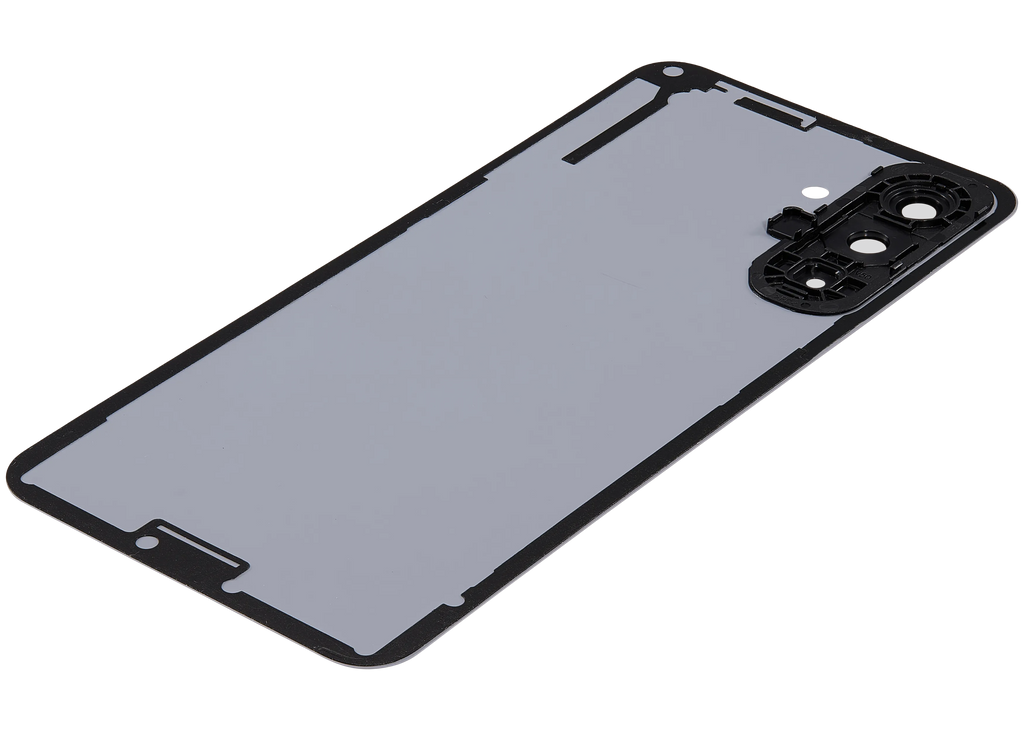 Backcover mit Camera Lens für Samsung Galaxy A17 5G (A176 / 2025) / A17 4G (A175 / 2025) (ohne Logo) (Aftermarket Plus) (Grau)