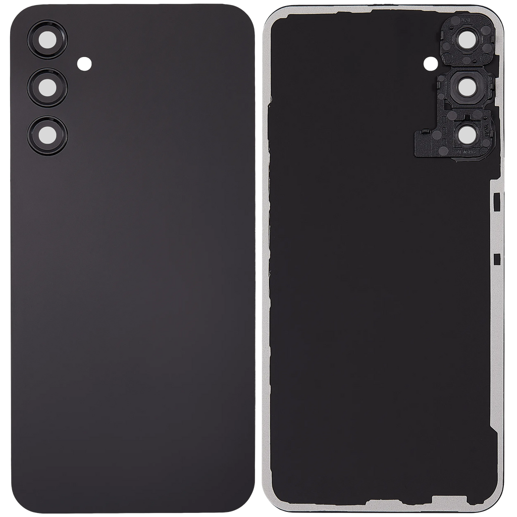 Backcover mit Camera Lens für Samsung Galaxy A24 4G (A245 / 2023) (ohne Logo) (Aftermarket Plus) (Schwarz)