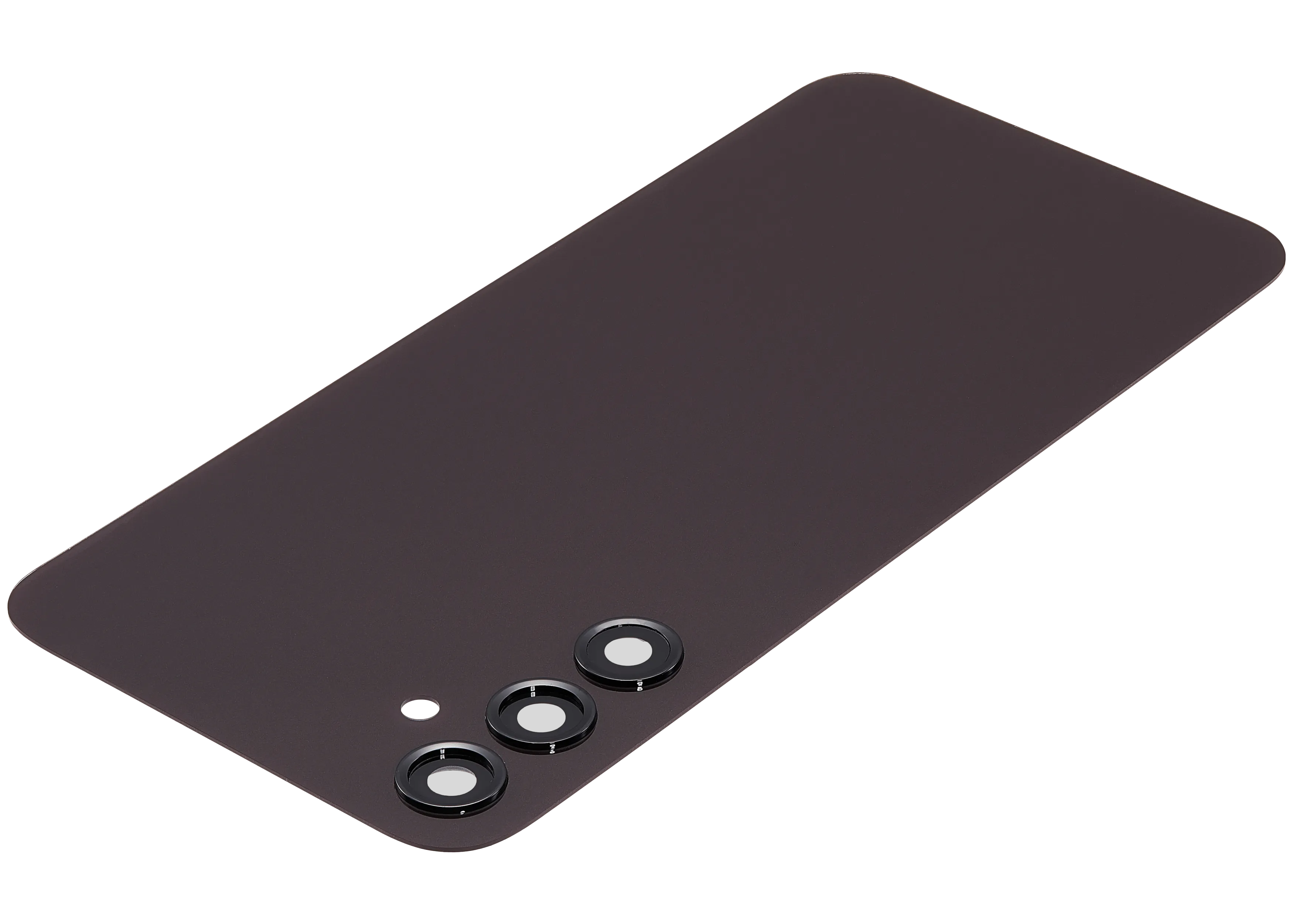 Backcover mit Camera Lens für Samsung Galaxy A24 4G (A245 / 2023)(ohne Logo) (Aftermarket Plus) (Dark red)