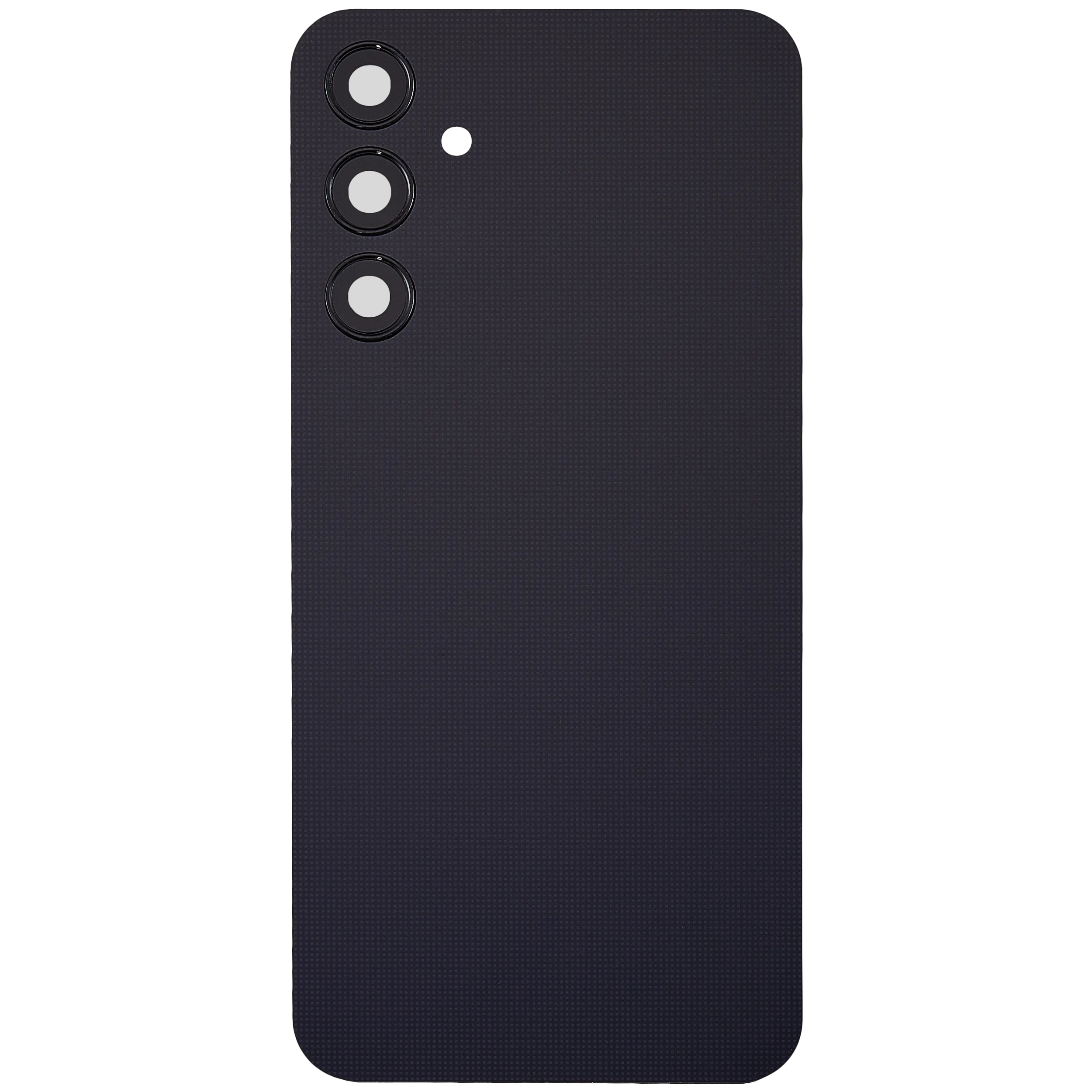 Backcover mit Camera Lens für Samsung Galaxy A25 5G (A256 / 2023) (ohne Logo) (Aftermarket Plus) (Brave Black)