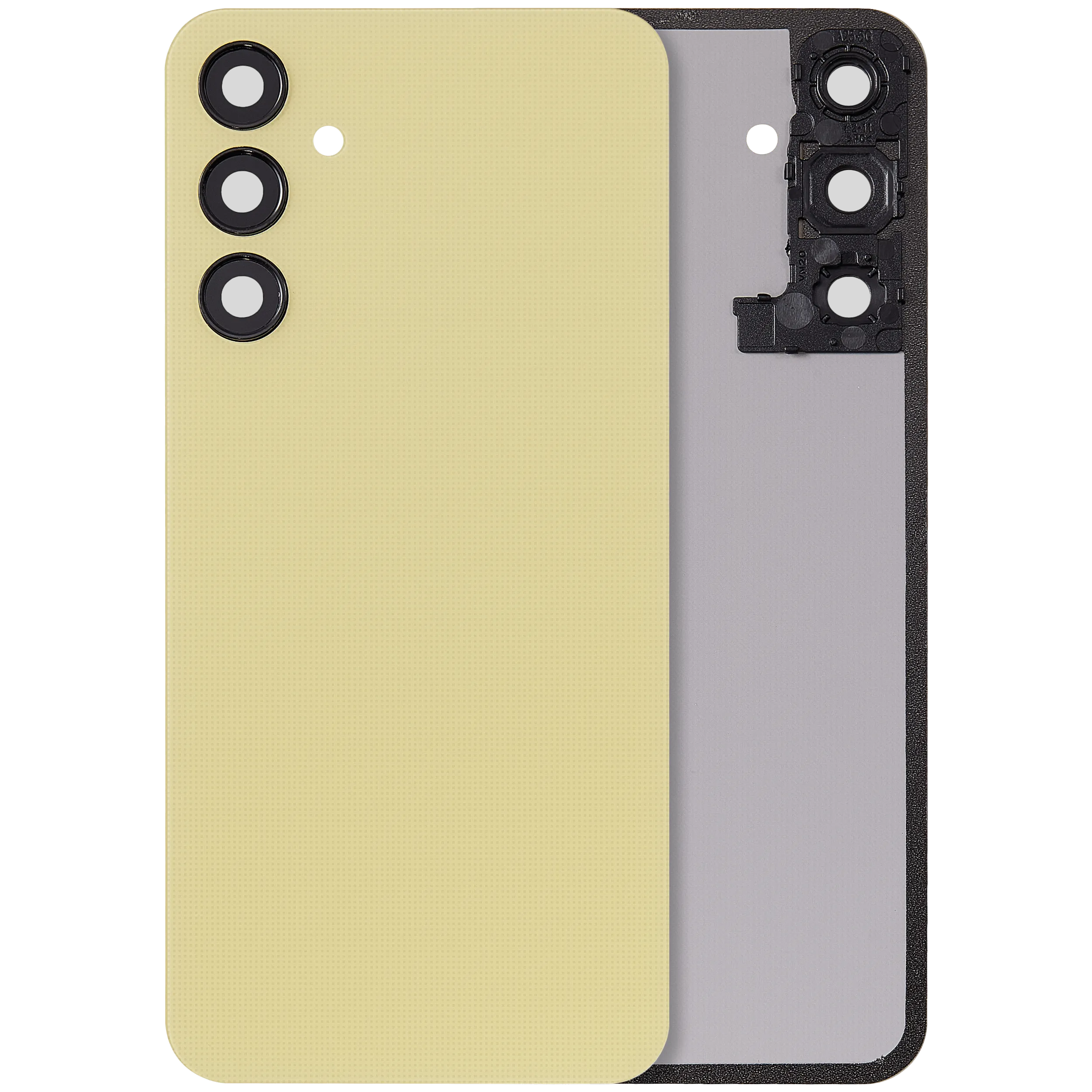 Backcover mit Camera Lens für Samsung Galaxy A25 5G (A256 / 2023) (ohne Logo) (Aftermarket Plus) (Personality Yellow)