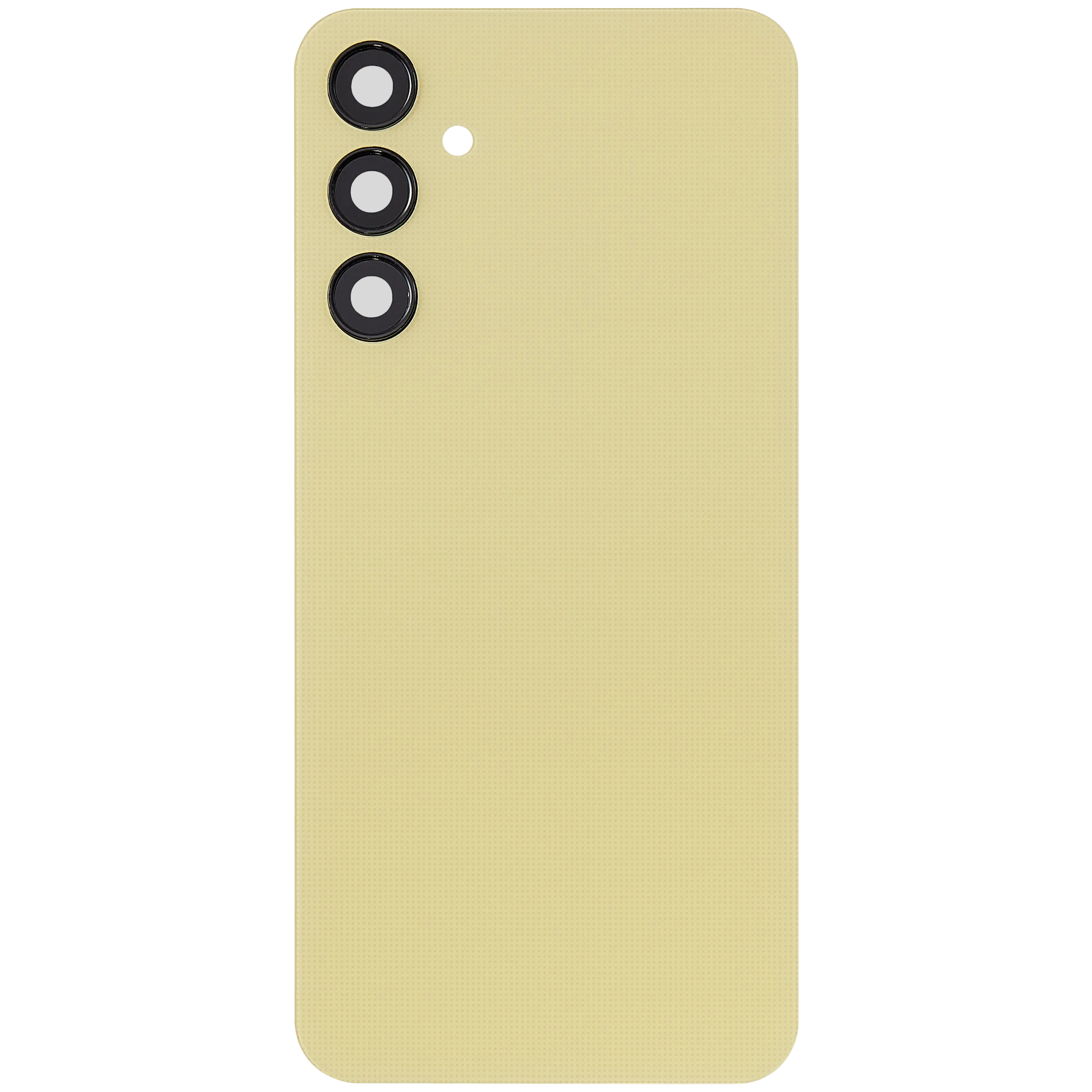 Backcover mit Camera Lens für Samsung Galaxy A25 5G (A256 / 2023) (ohne Logo) (Aftermarket Plus) (Personality Yellow)