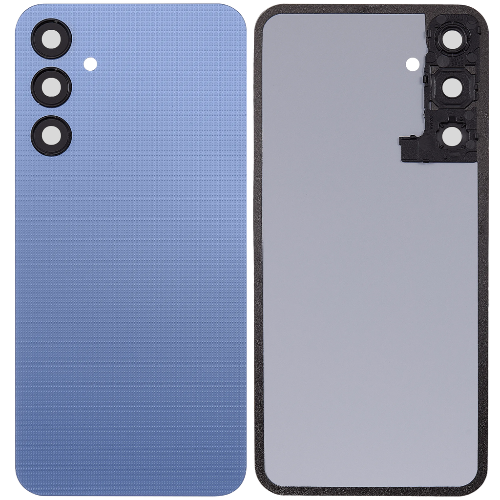 Backcover mit Camera Lens für Samsung Galaxy A25 5G (A256 / 2023) (ohne Logo) (Aftermarket Plus) (Optimistic Blue)