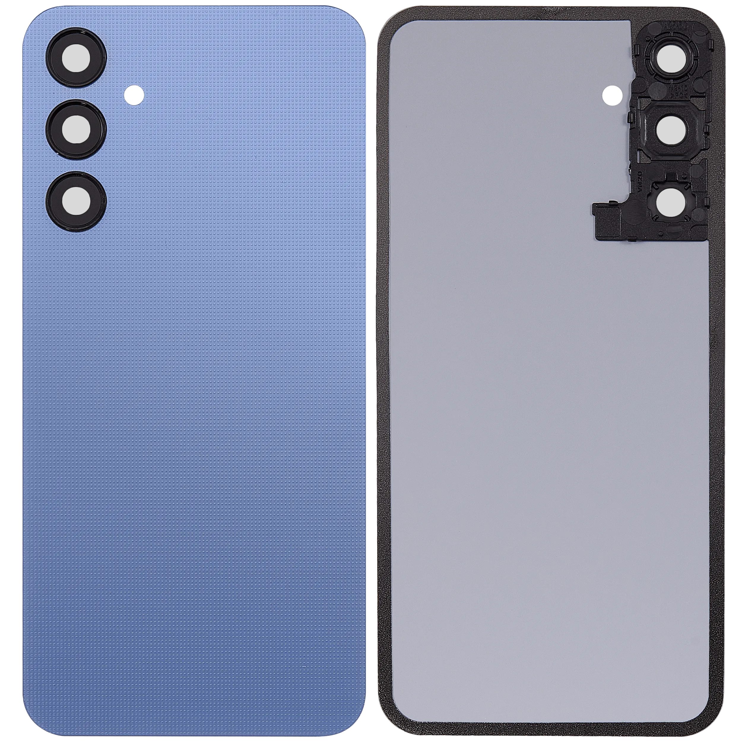 Backcover mit Camera Lens für Samsung Galaxy A25 5G (A256 / 2023) (ohne Logo) (Aftermarket Plus) (Optimistic Blue)