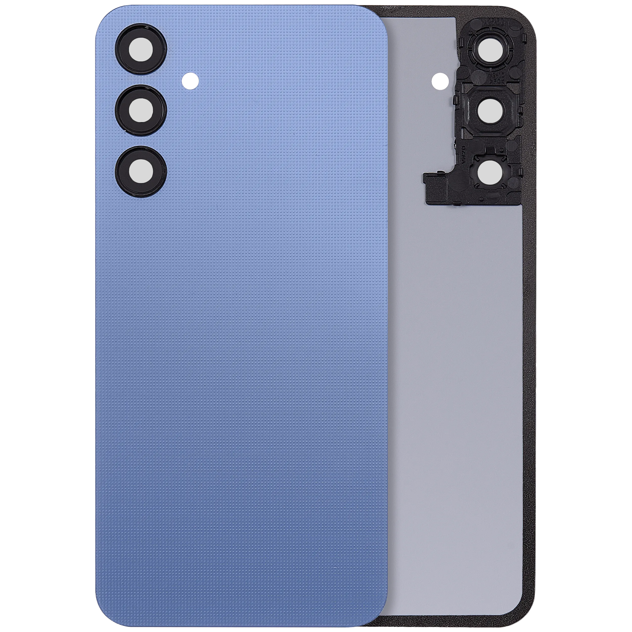 Backcover mit Camera Lens für Samsung Galaxy A25 5G (A256 / 2023) (ohne Logo) (Aftermarket Plus) (Optimistic Blue)
