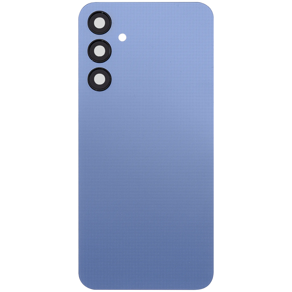 Backcover mit Camera Lens für Samsung Galaxy A25 5G (A256 / 2023) (ohne Logo) (Aftermarket Plus) (Optimistic Blue)
