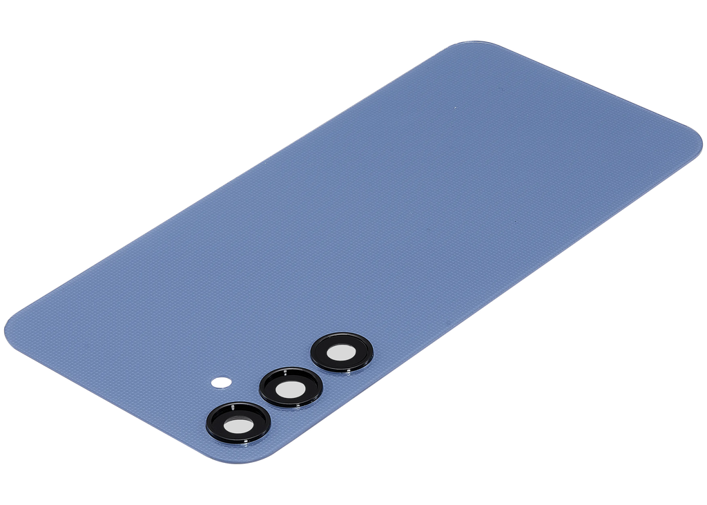Backcover mit Camera Lens für Samsung Galaxy A25 5G (A256 / 2023) (ohne Logo) (Aftermarket Plus) (Optimistic Blue)