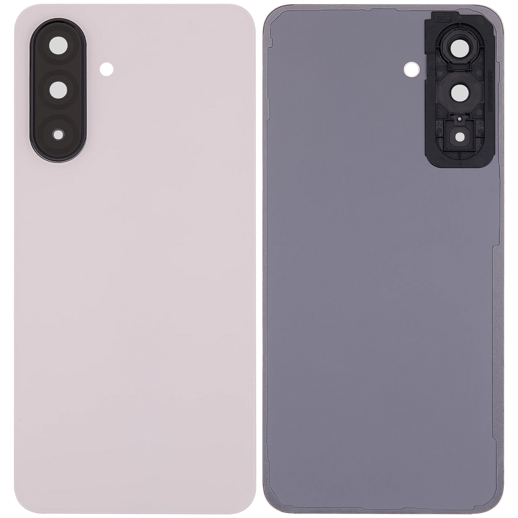 Backcover Glass mit Camera Lens für Samsung Galaxy A26 5G (A266 / 2025) (ohne Logo) (Aftermarket Plus) (Peach Pink)