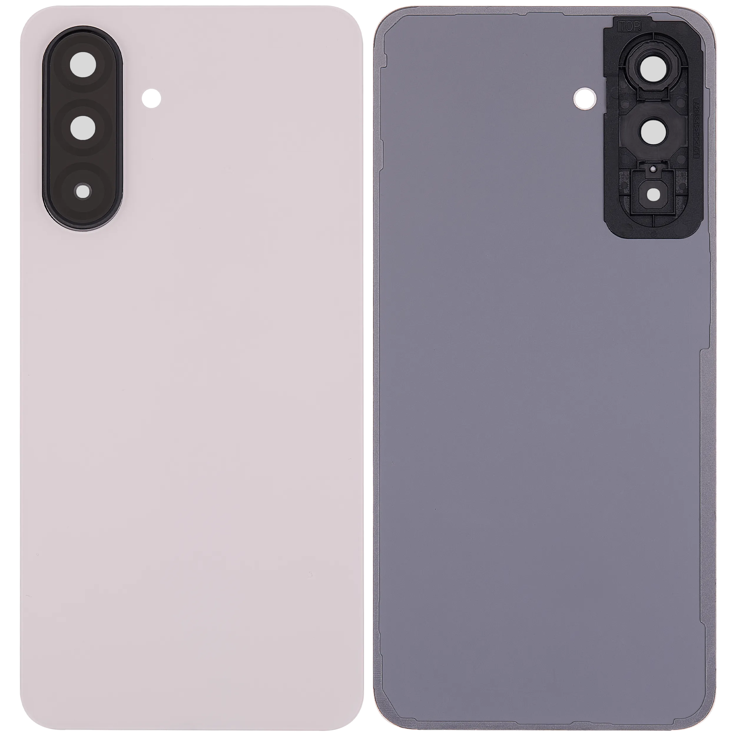 Backcover Glass mit Camera Lens für Samsung Galaxy A26 5G (A266 / 2025) (ohne Logo) (Aftermarket Plus) (Peach Pink)