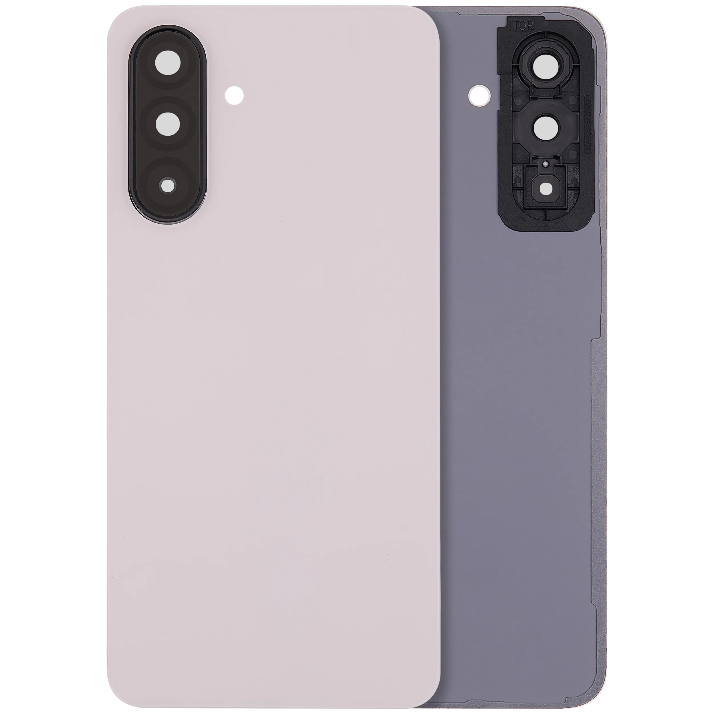 Backcover Glass mit Camera Lens für Samsung Galaxy A26 5G (A266 / 2025) (ohne Logo) (Aftermarket Plus) (Peach Pink)