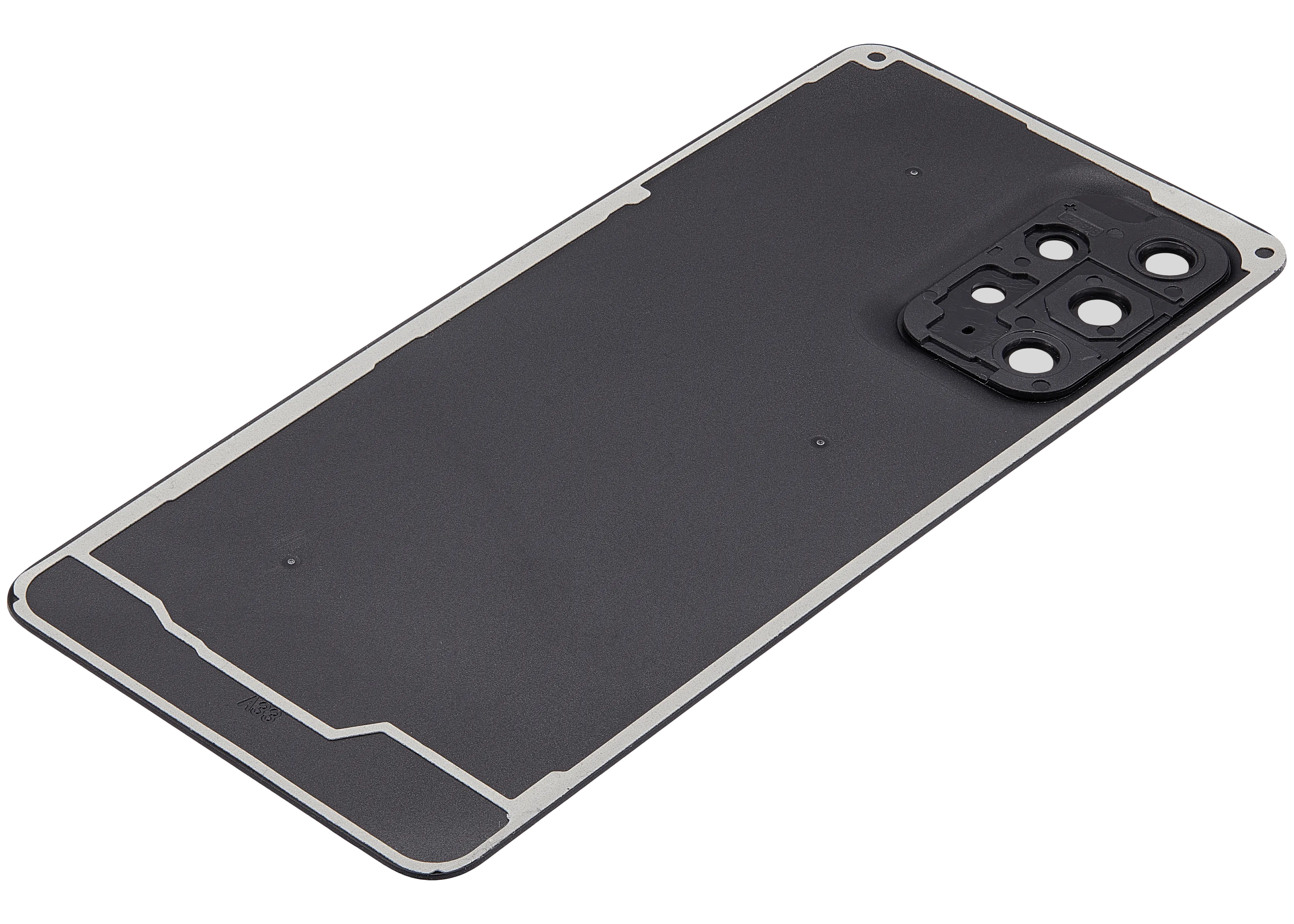 Backcover mit Camera Lens für Samsung Galaxy A33 5G (A336 / 2022) (ohne Logo) (Aftermarket Plus) (Schwarz)