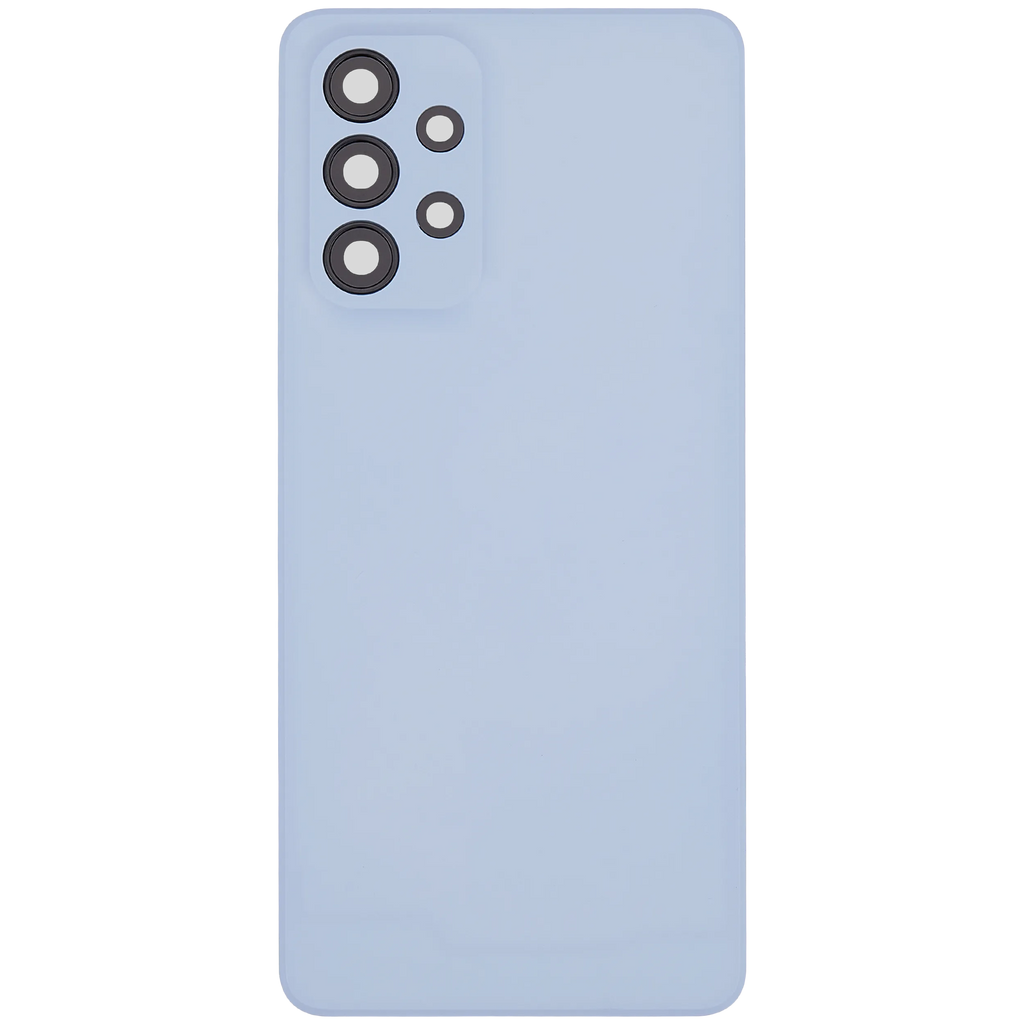 Backcover mit Camera Lens für Samsung Galaxy A33 5G (A336 / 2022) (ohne Logo) (Aftermarket Plus) (Blau)