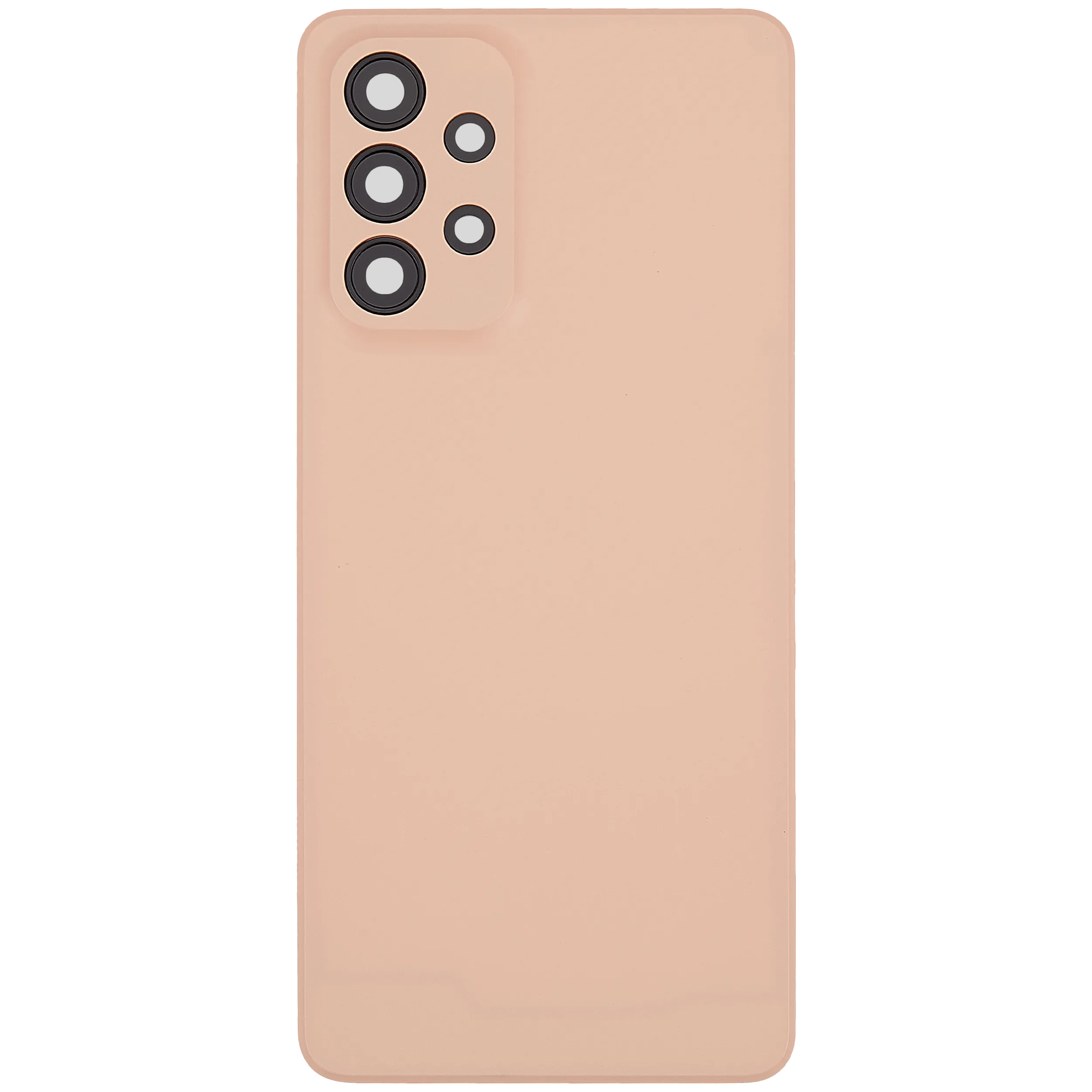 Backcover mit Camera Lens für Samsung Galaxy A33 5G (A336 / 2022) (ohne Logo) (Aftermarket Plus) (Peach)