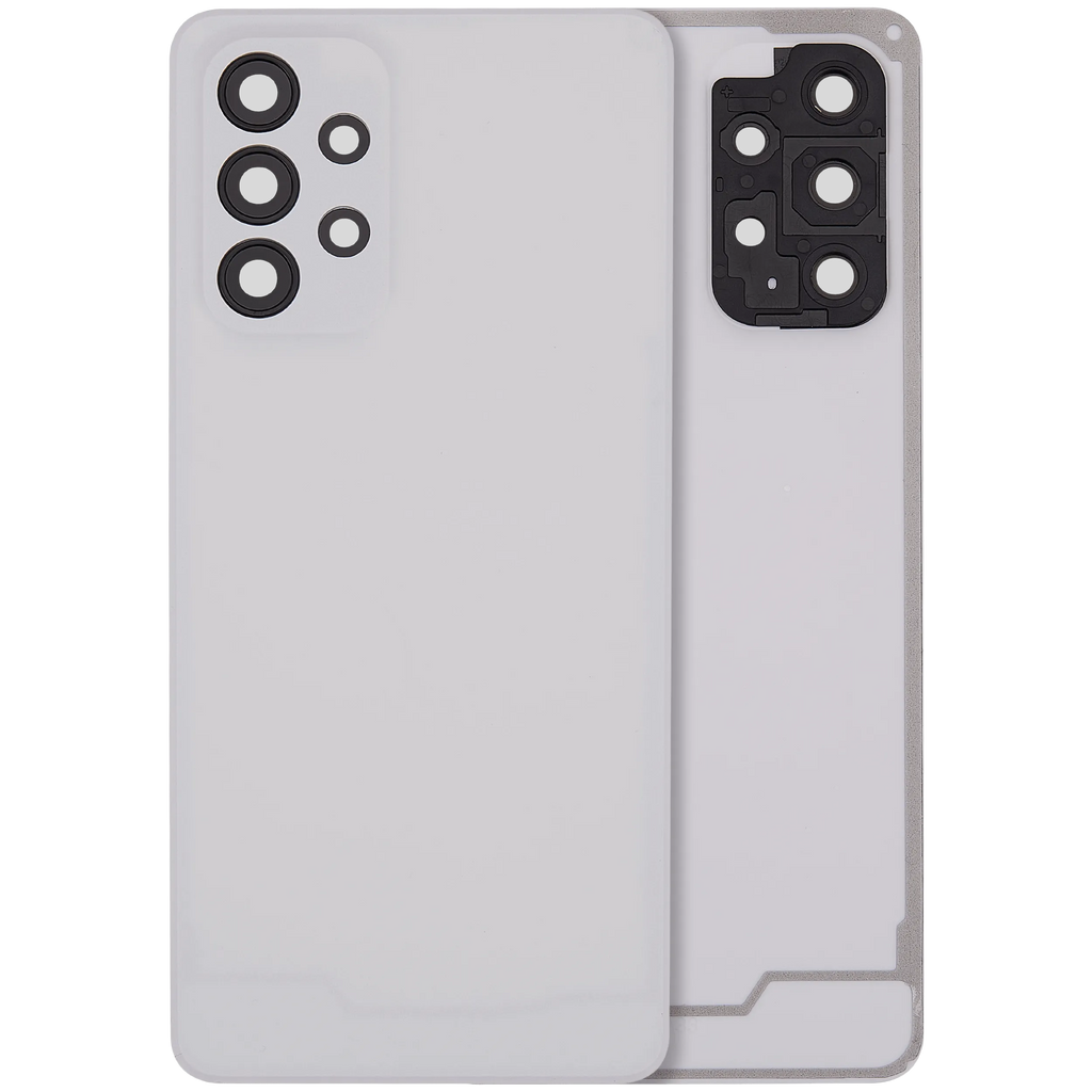 Backcover mit Camera Lens für Samsung Galaxy A33 5G (A336 / 2022) (ohne Logo) (Aftermarket Plus) (Weiß)