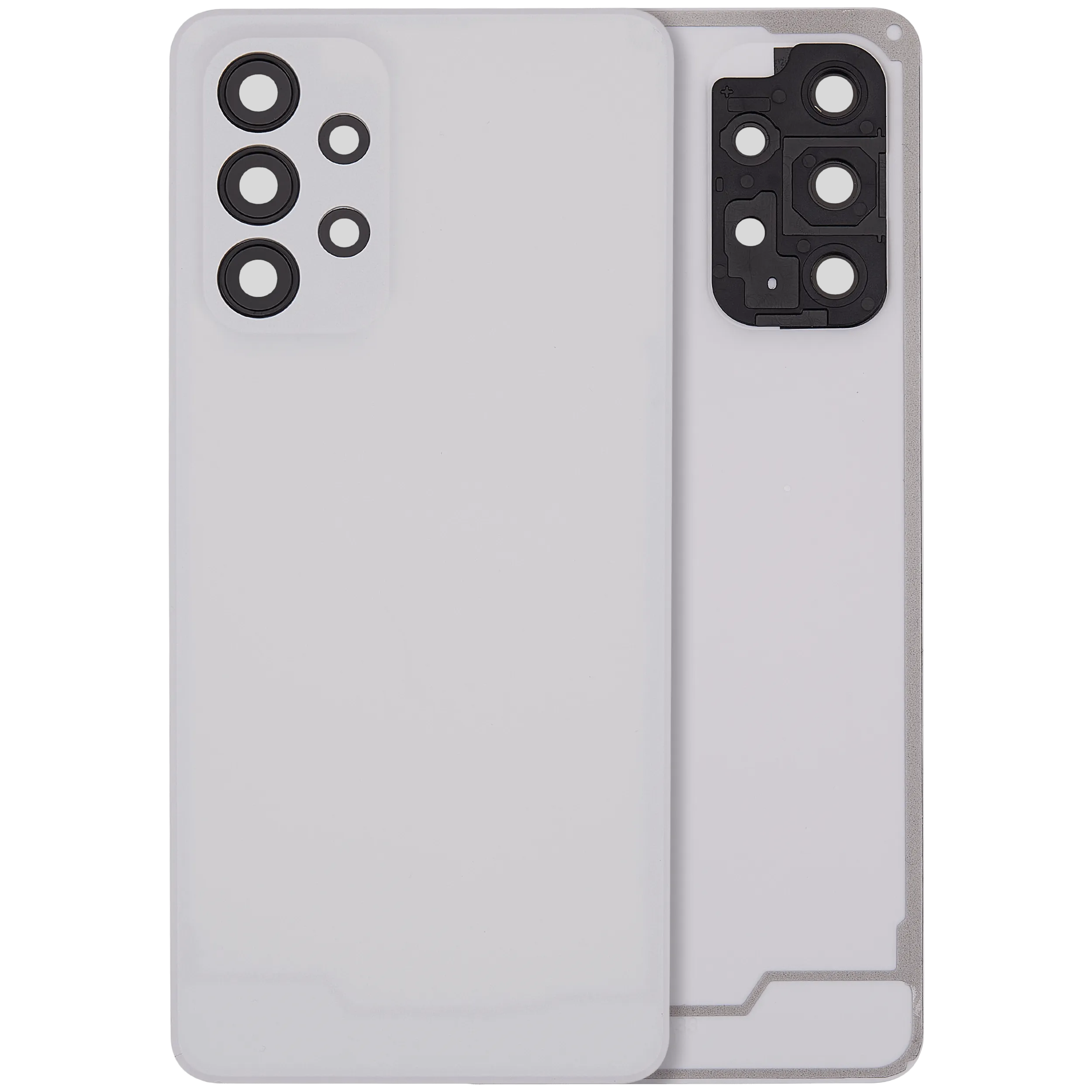 Backcover mit Camera Lens für Samsung Galaxy A33 5G (A336 / 2022) (ohne Logo) (Aftermarket Plus) (Weiß)