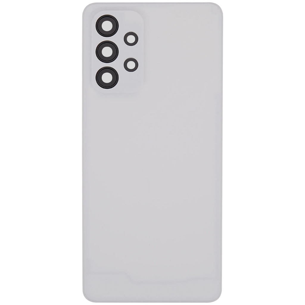 Backcover mit Camera Lens für Samsung Galaxy A33 5G (A336 / 2022) (ohne Logo) (Aftermarket Plus) (Weiß)
