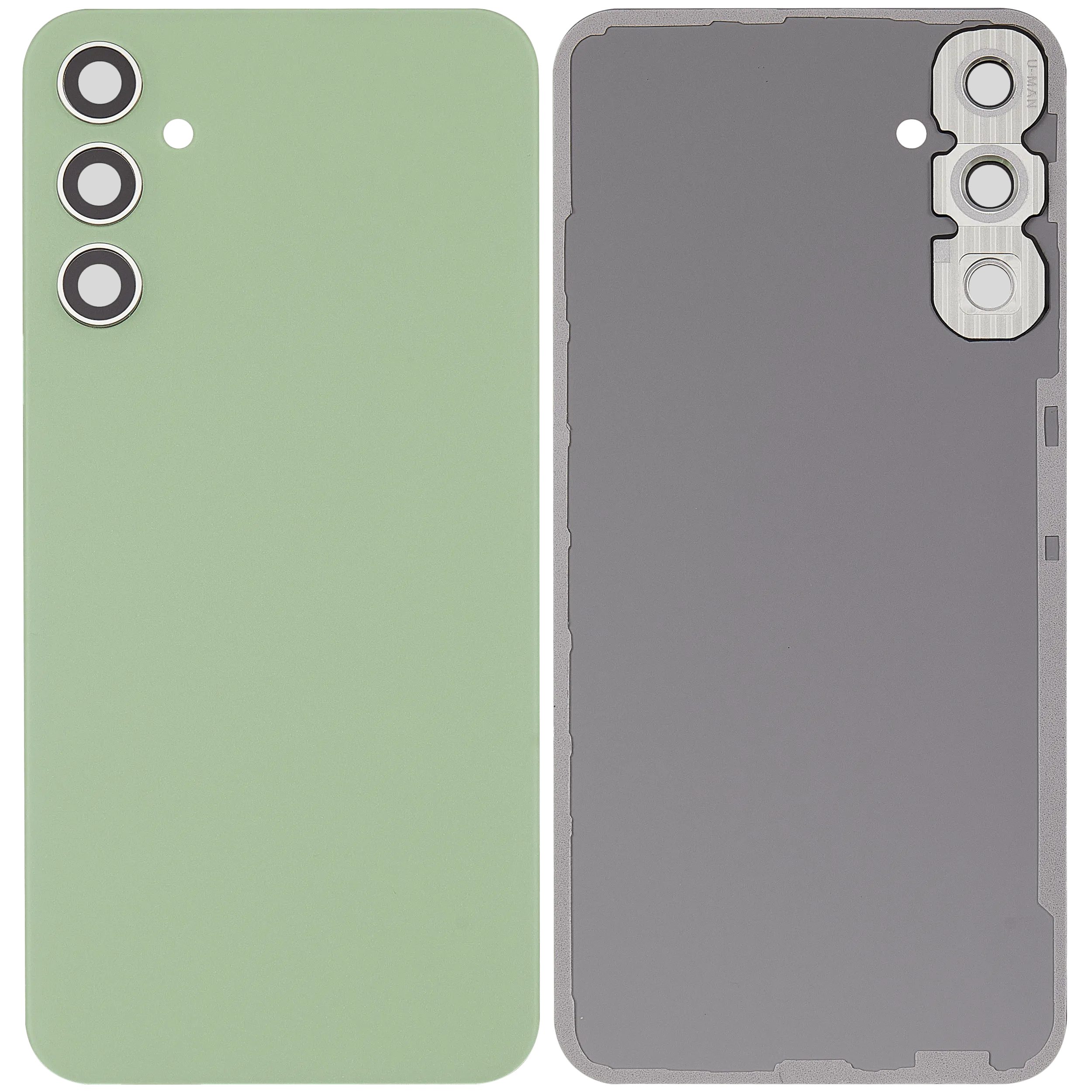 Backcover mit Camera Lens für Samsung Galaxy A34 5G (A346 / 2023) (ohne Logo) (Aftermarket Plus) (Lime)
