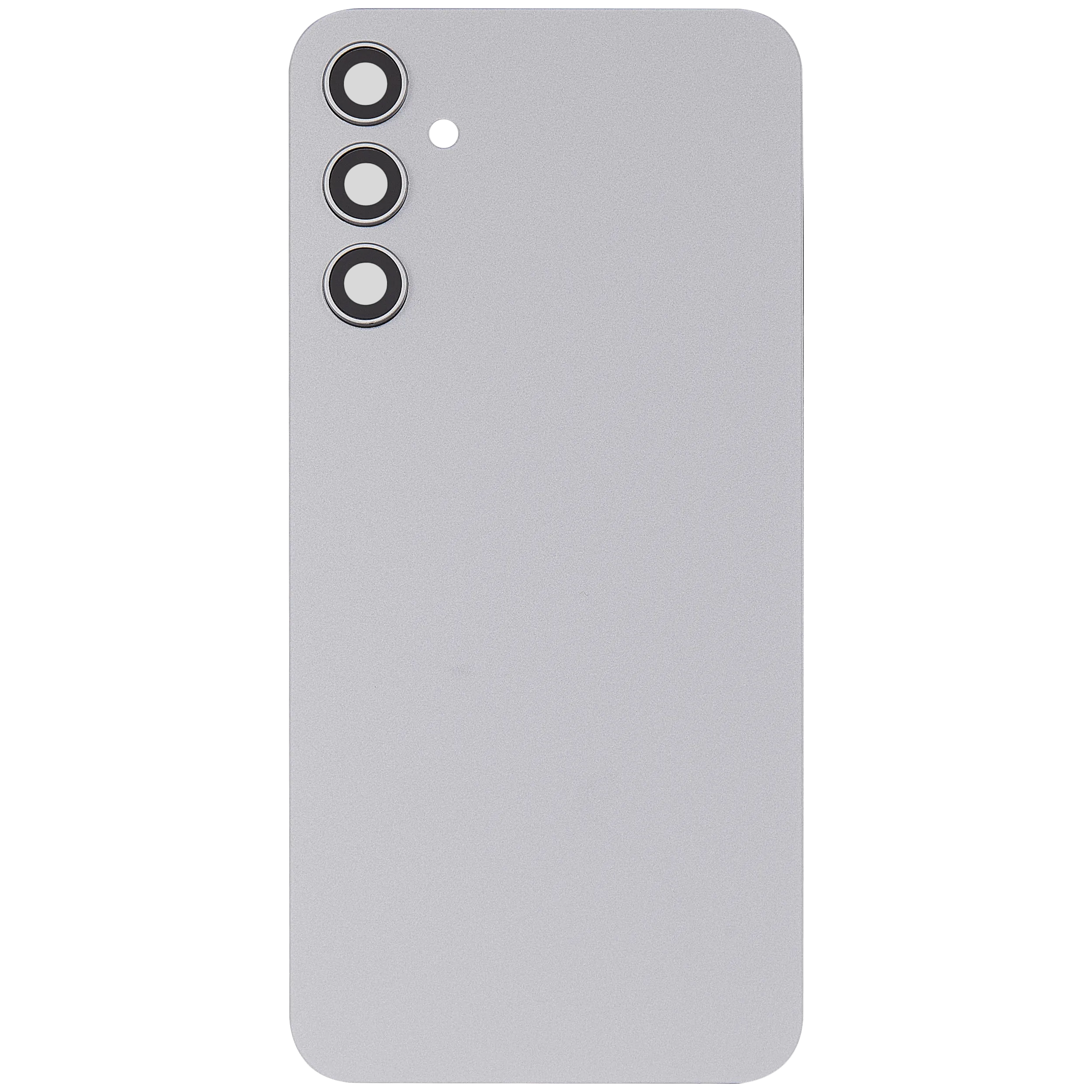 Backcover mit Camera Lens für Samsung Galaxy A34 5G (A346 / 2023) (ohne Logo) (Aftermarket Plus) (Silber)
