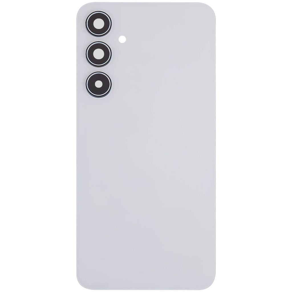 Backcover Glass mit Camera Lens für Samsung Galaxy A35 5G (A356 / 2024 (ohne Logo) (Aftermarket Plus) (Iceblue)