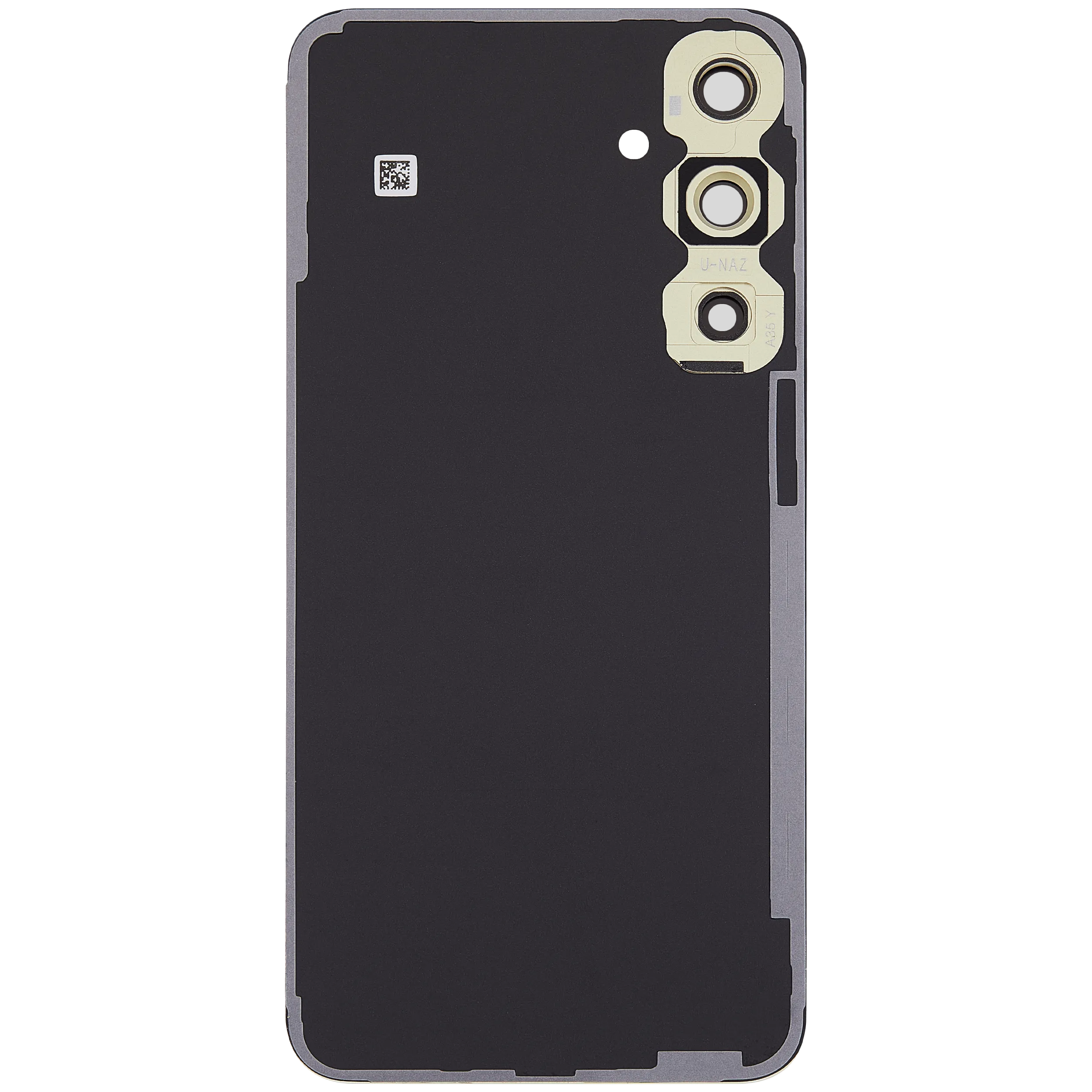 Backcover Glass mit Camera Lens für Samsung Galaxy A35 5G (A356 / 2024 (ohne Logo) (Aftermarket Plus) (Lemon)