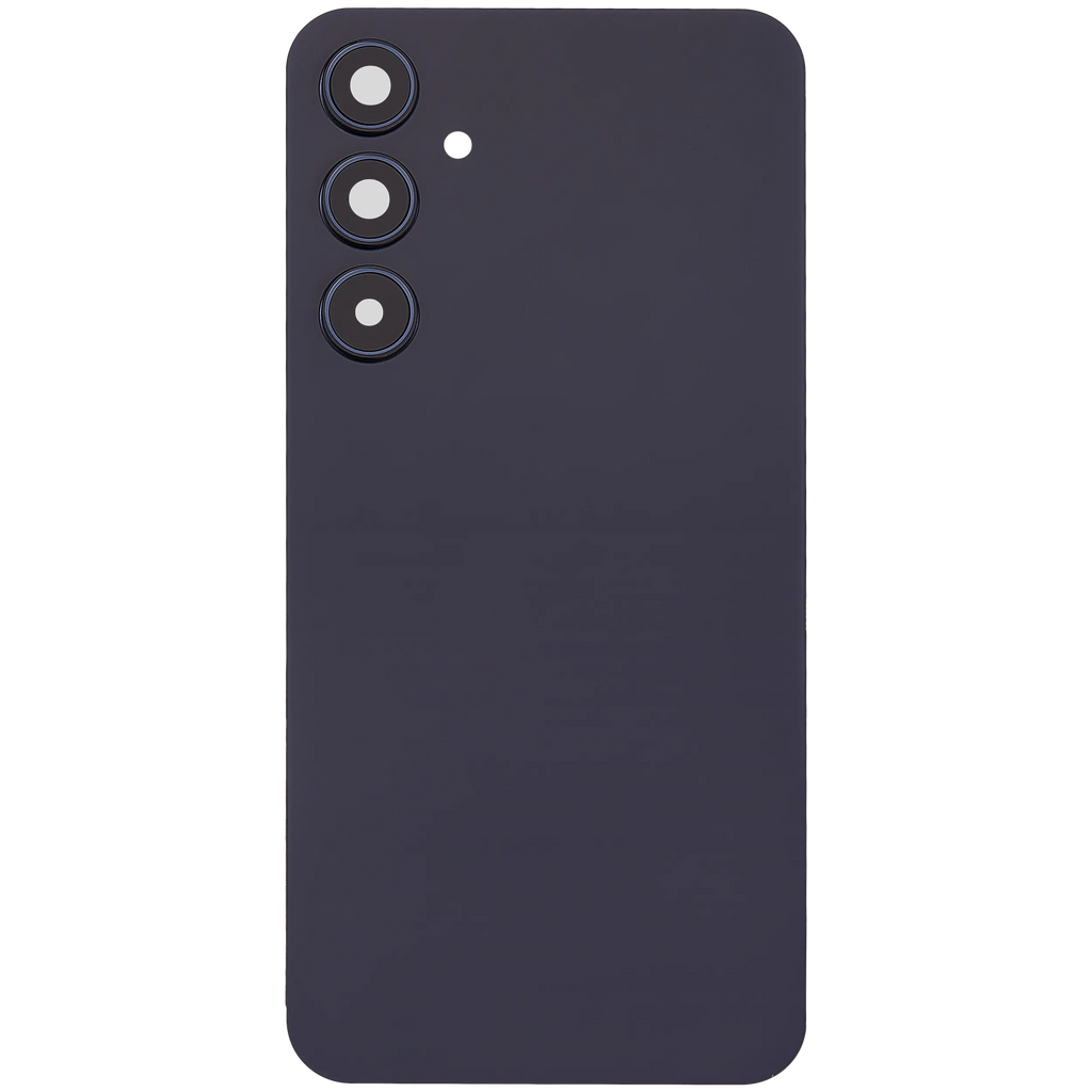 Backcover Glass mit Camera Lens für Samsung Galaxy A35 5G (A356 / 2024) (ohne Logo) (Aftermarket Plus) (Navy)