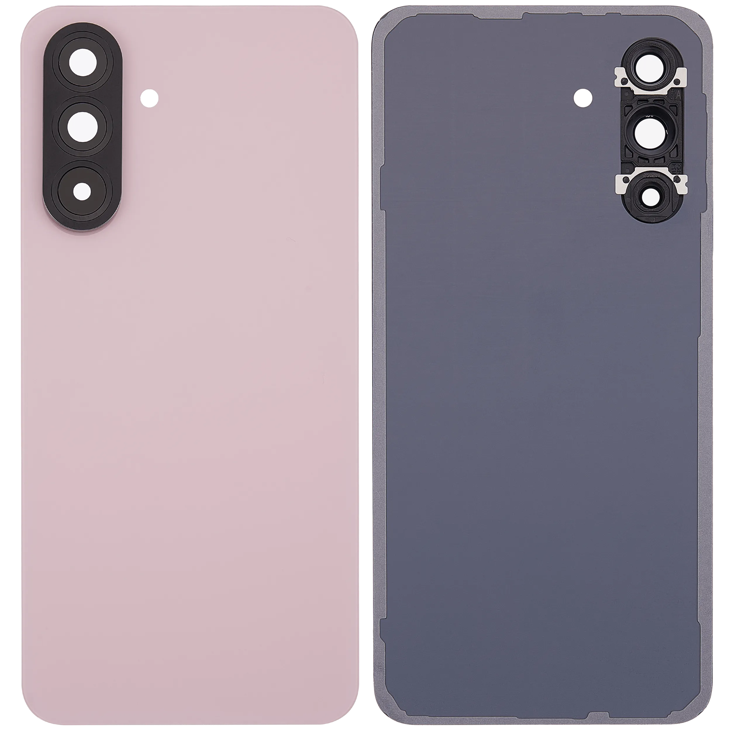 Backcover Glass mit Camera Lens für Samsung Galaxy A56 5G (A566 / 2025) (ohne Logo) (Aftermarket Plus) (Pink)