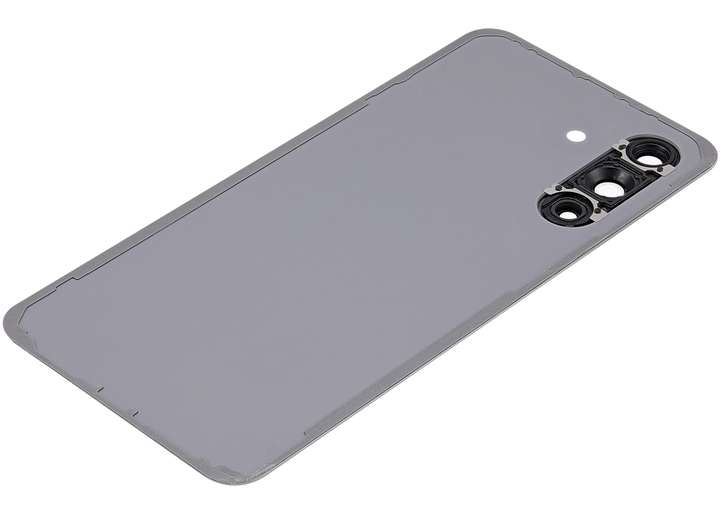 Backcover Glass mit Camera Lens für Samsung Galaxy A57 5G (A576 / 2026) (ohne Logo) (Aftermarket Plus) (Grau)