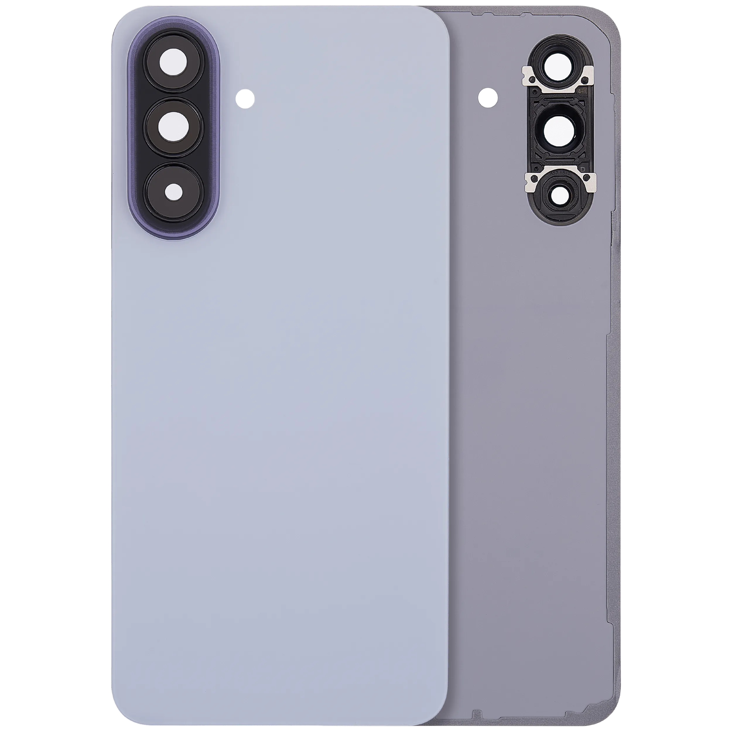 Backcover Glass mit Camera Lens für Samsung Galaxy A57 5G (A576 / 2026) (ohne Logo) (Aftermarket Plus) (Icyblue)
