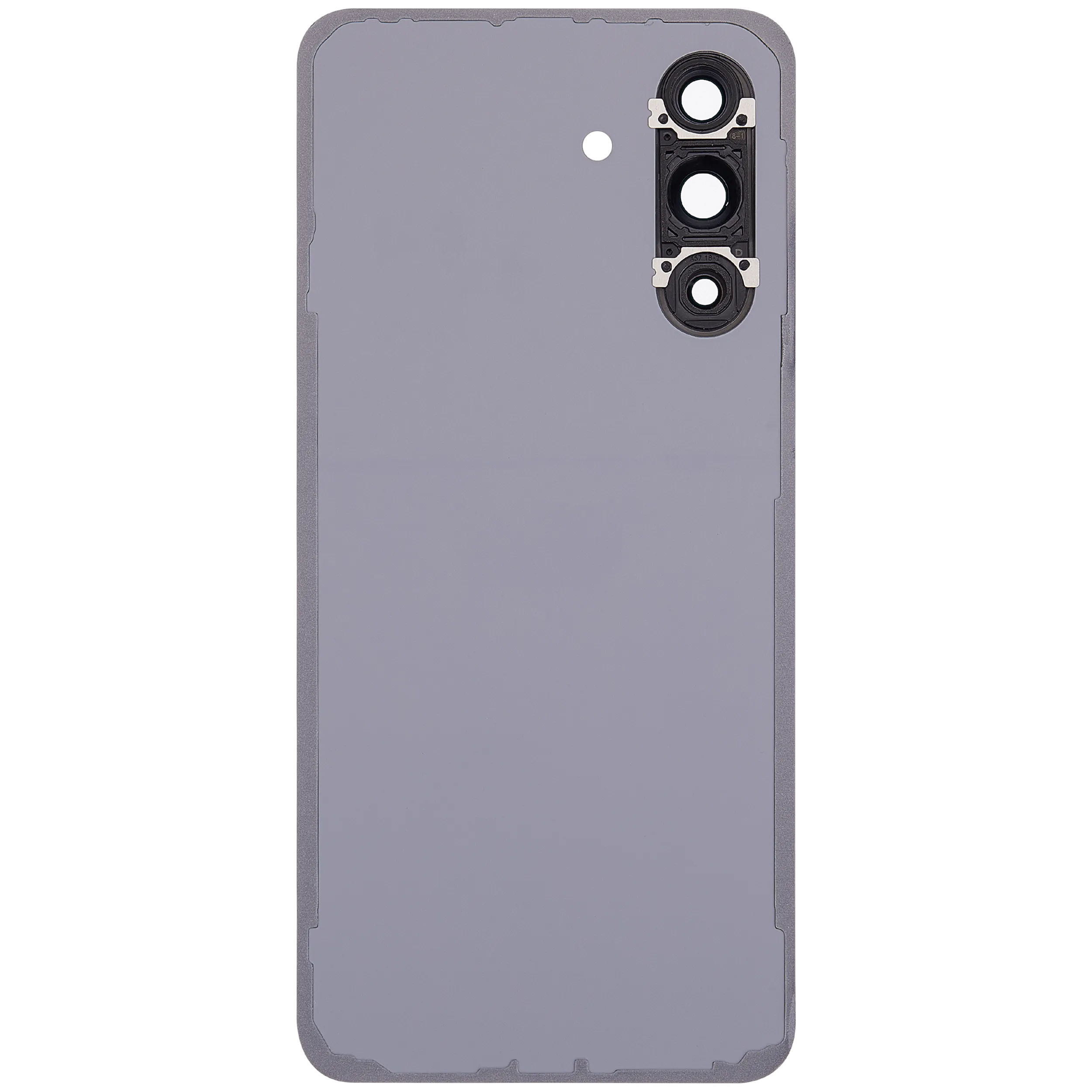Backcover Glass mit Camera Lens für Samsung Galaxy A57 5G (A576 / 2026) (ohne Logo) (Aftermarket Plus) (Icyblue)