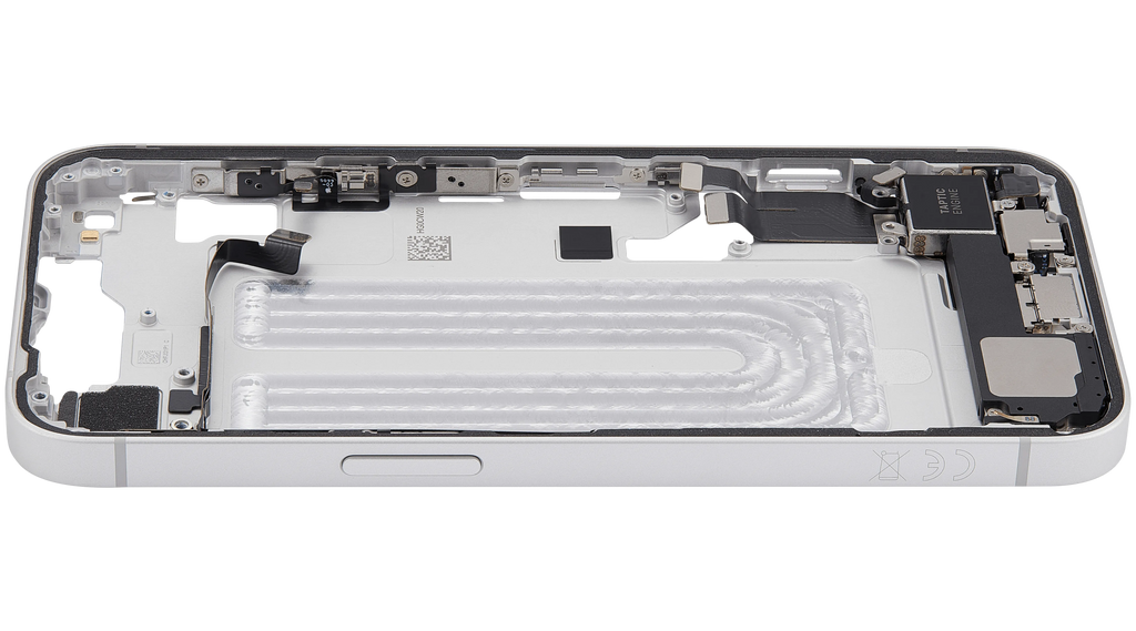 Original Apple-Ausbau B gebraucht – iPhone 16e / 17e EU / Rahmen Weiß