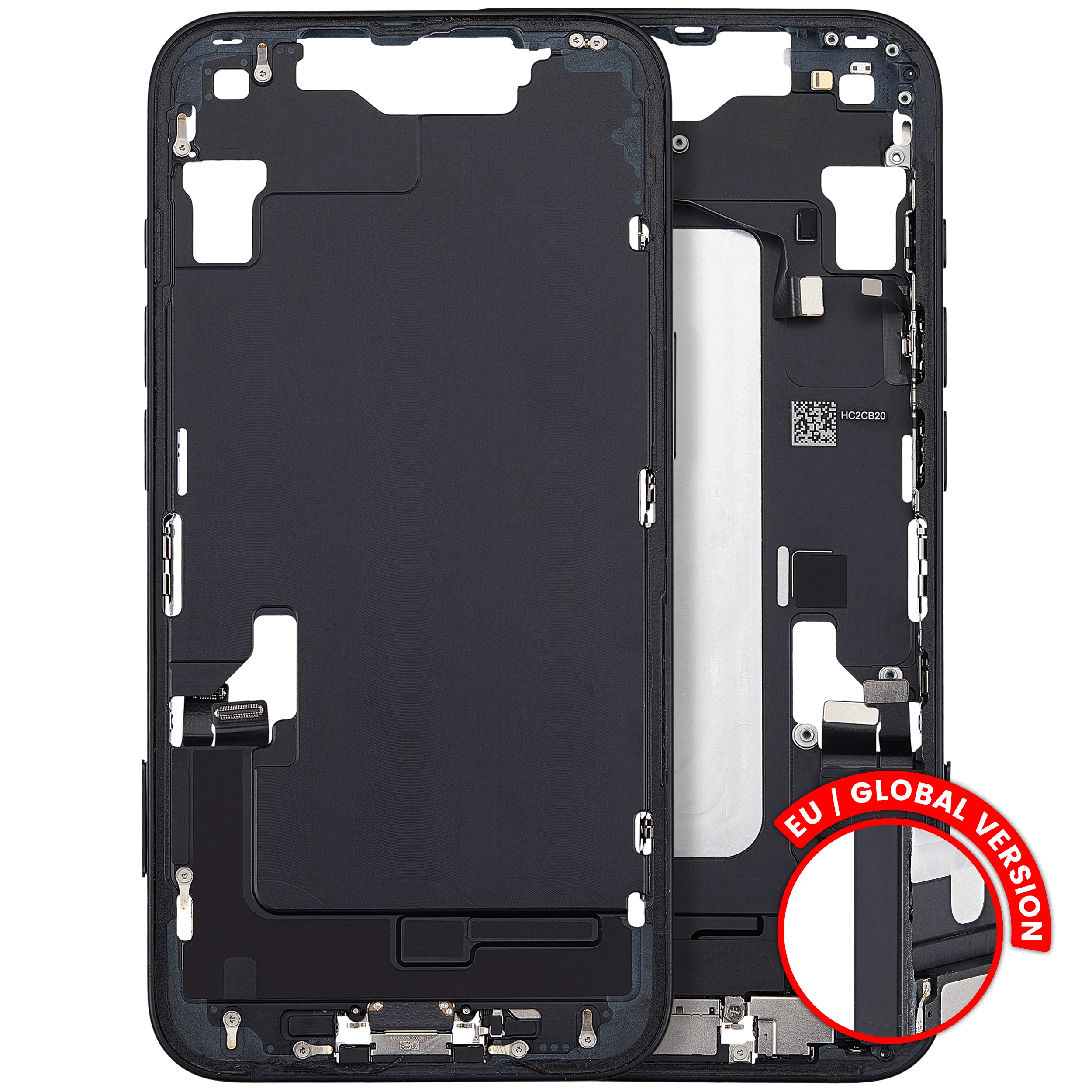 Original Apple-Ausbau B gebraucht – iPhone 16e / 17e EU / Rahmen Schwarz