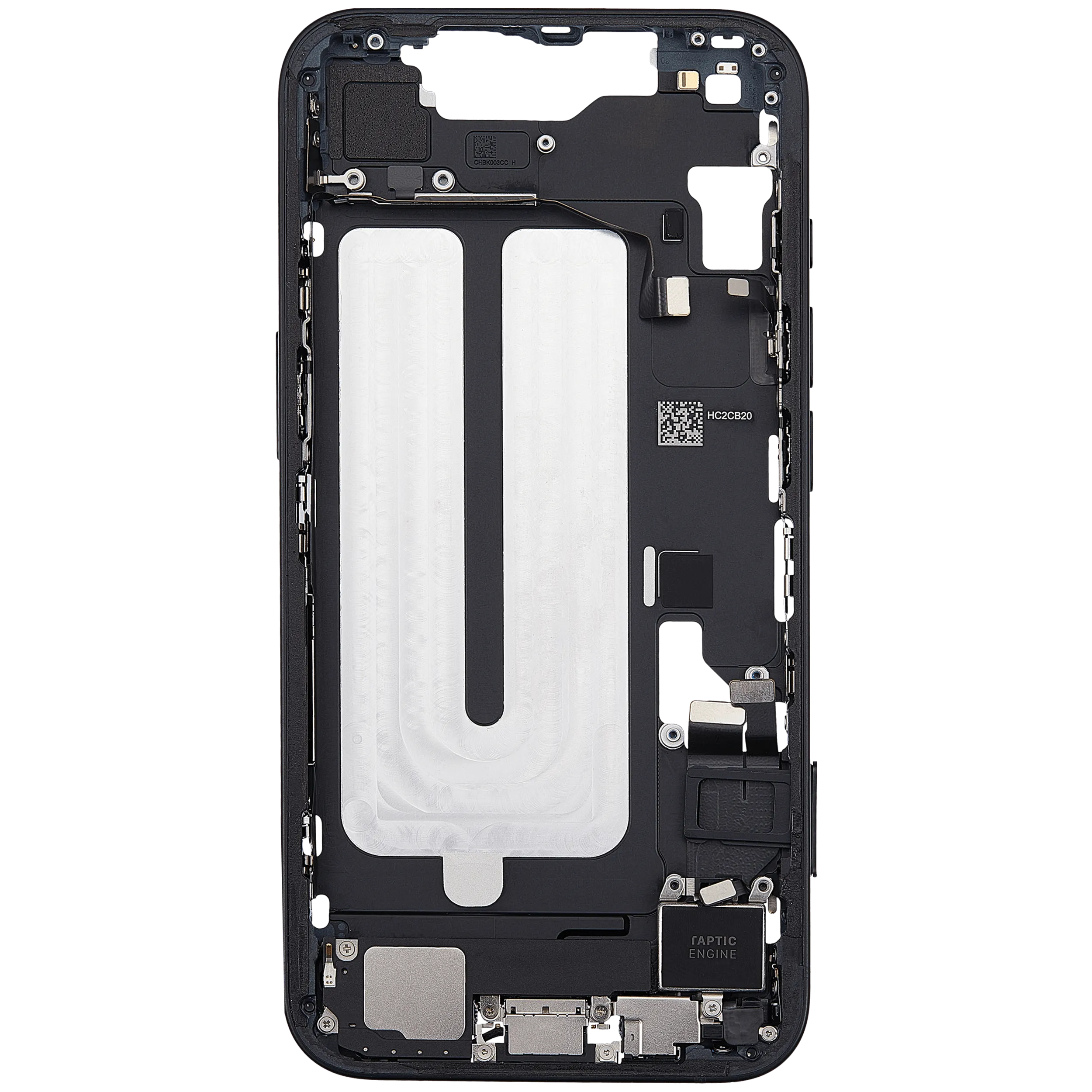 Original Apple-Ausbau B gebraucht – iPhone 16e / 17e EU / Rahmen Schwarz