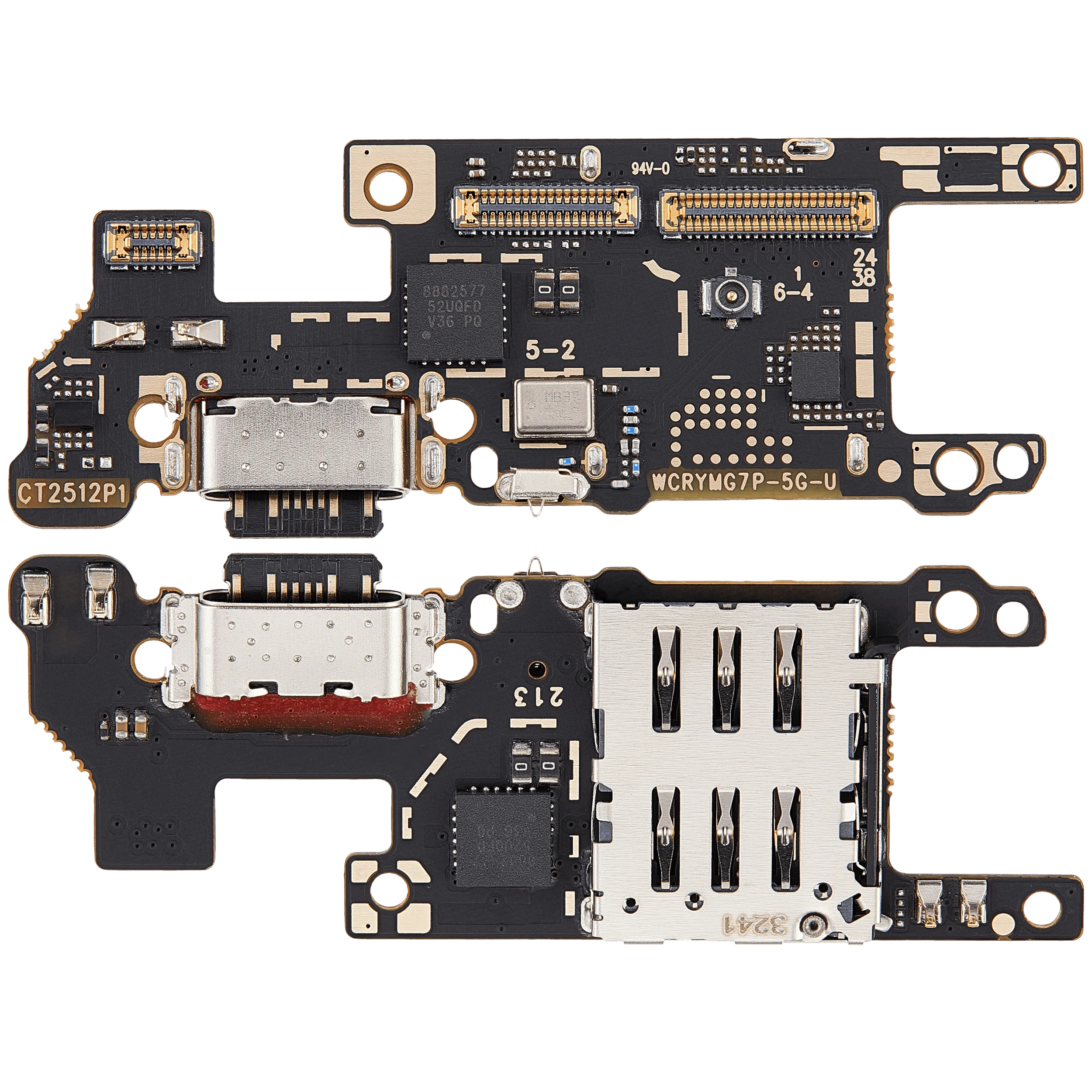 Ladebuchse Board mit Sim Card Reader für Honor Magic7 Pro