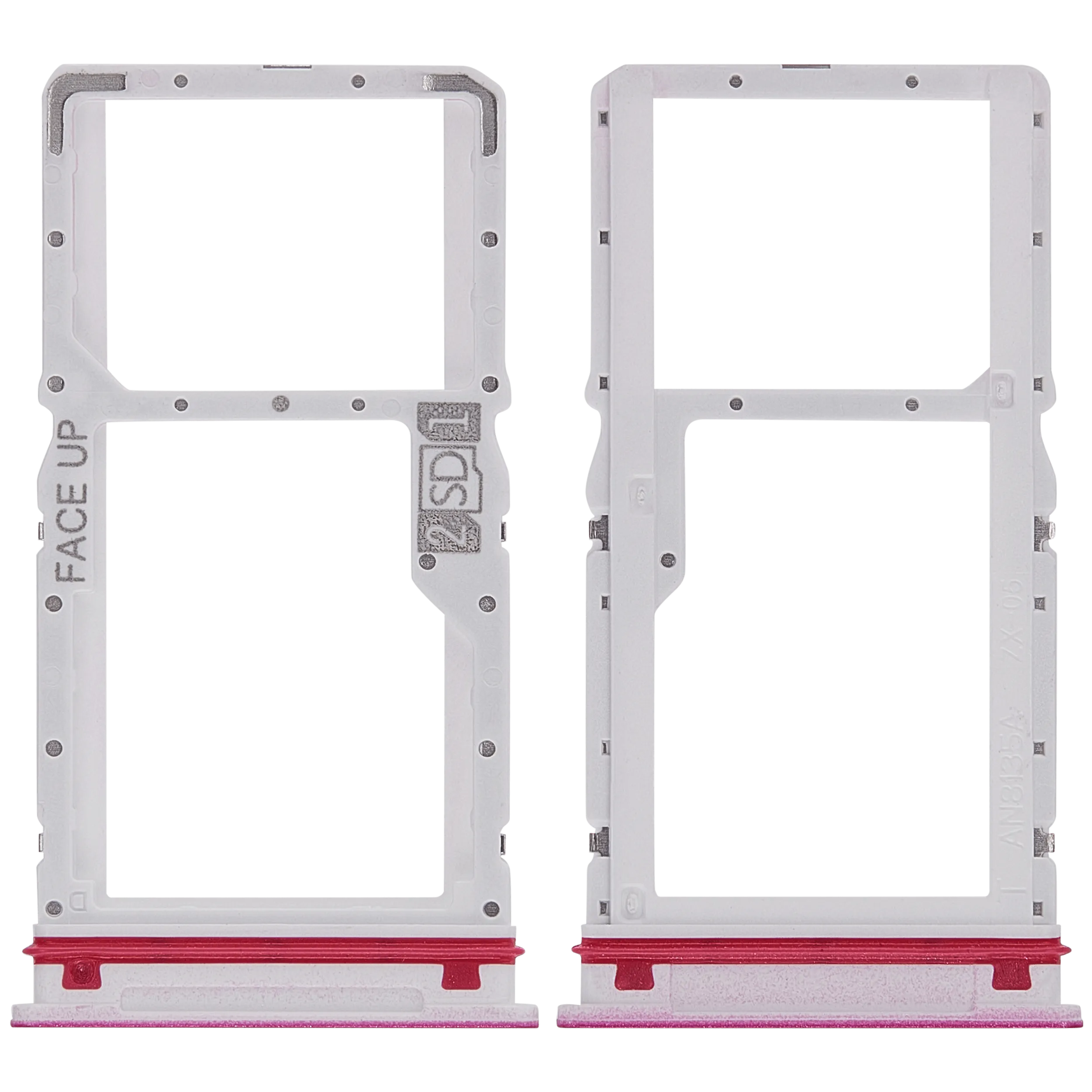 Sim Card Tray für Motorola Moto G37 (XT2625 / 2026) (Fuchsia Red)