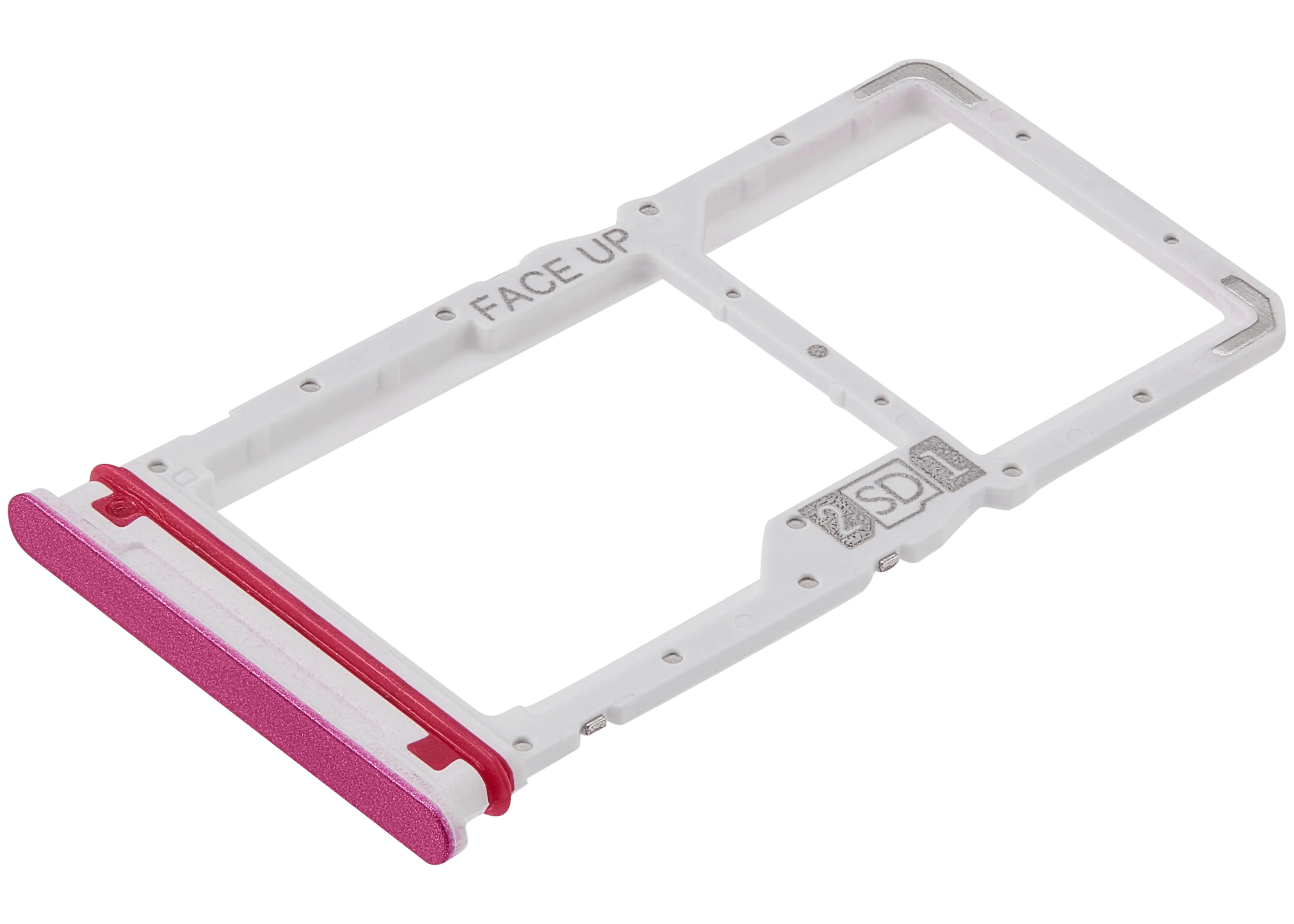 Sim Card Tray für Motorola Moto G37 (XT2625 / 2026) (Fuchsia Red)