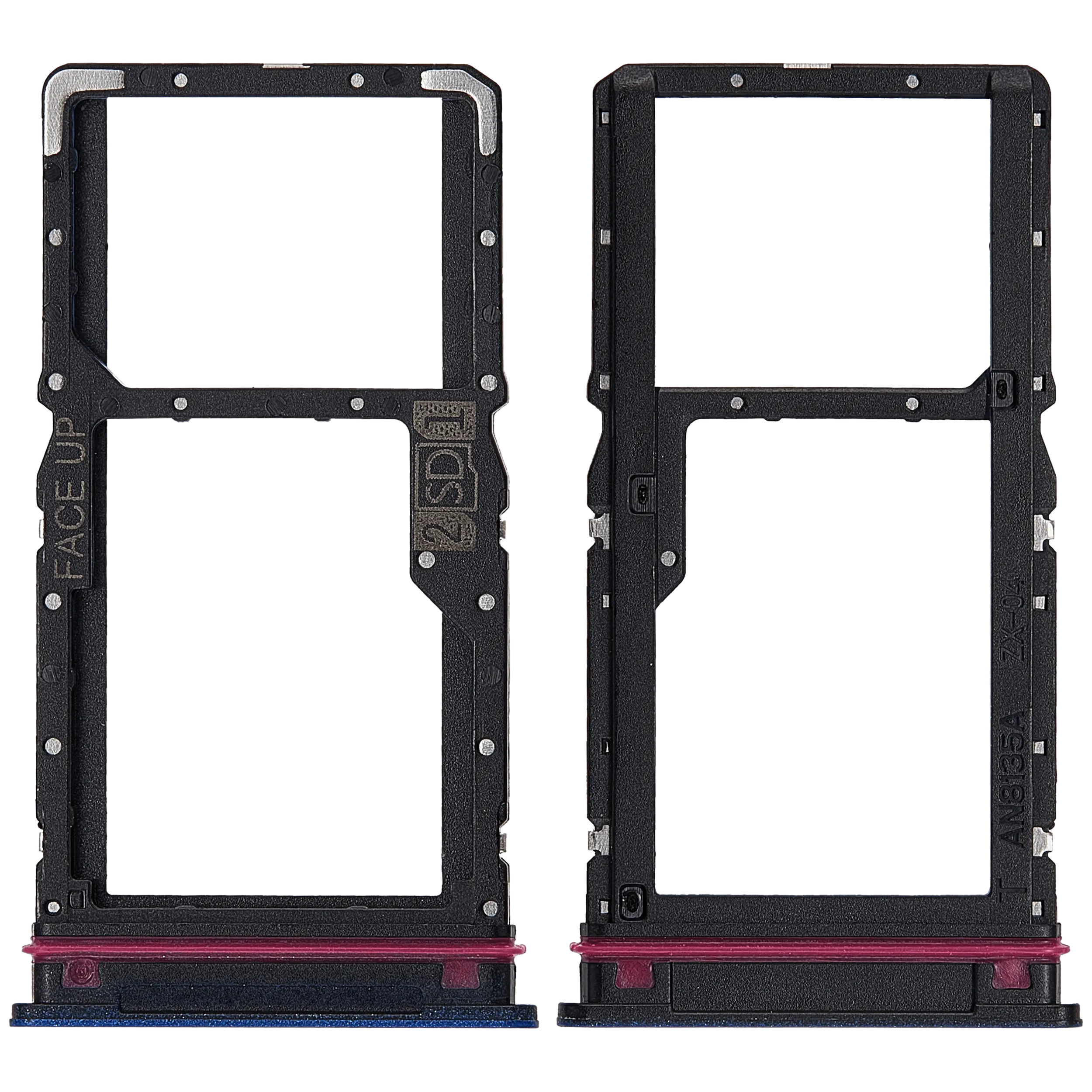 Sim Card Tray für Motorola Moto G37 (XT2625 / 2026) (Navy Blue)