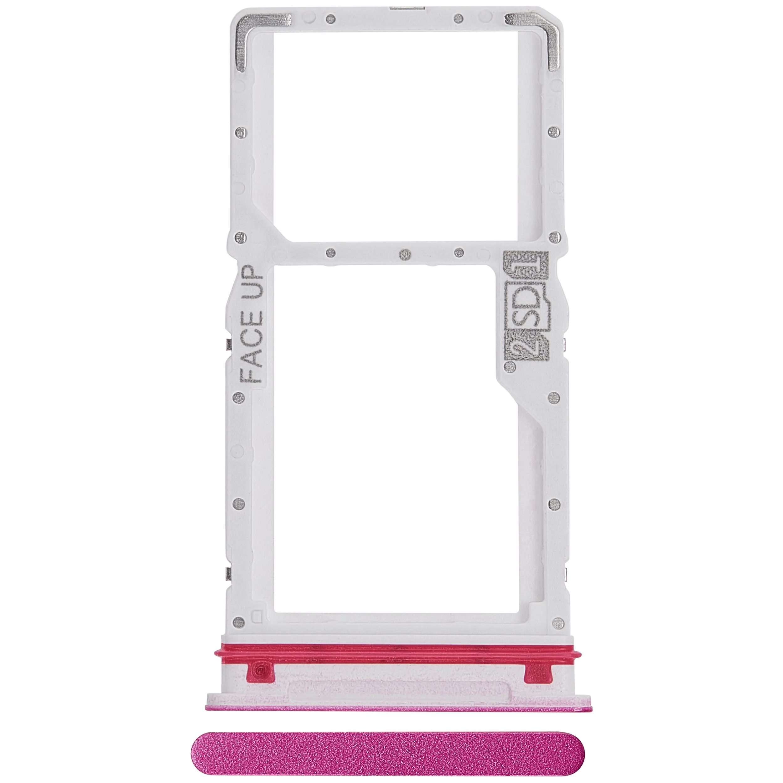 Sim Card Tray für Motorola Moto G37 Power (XT2625 / 2026) (Fuchsia Red)