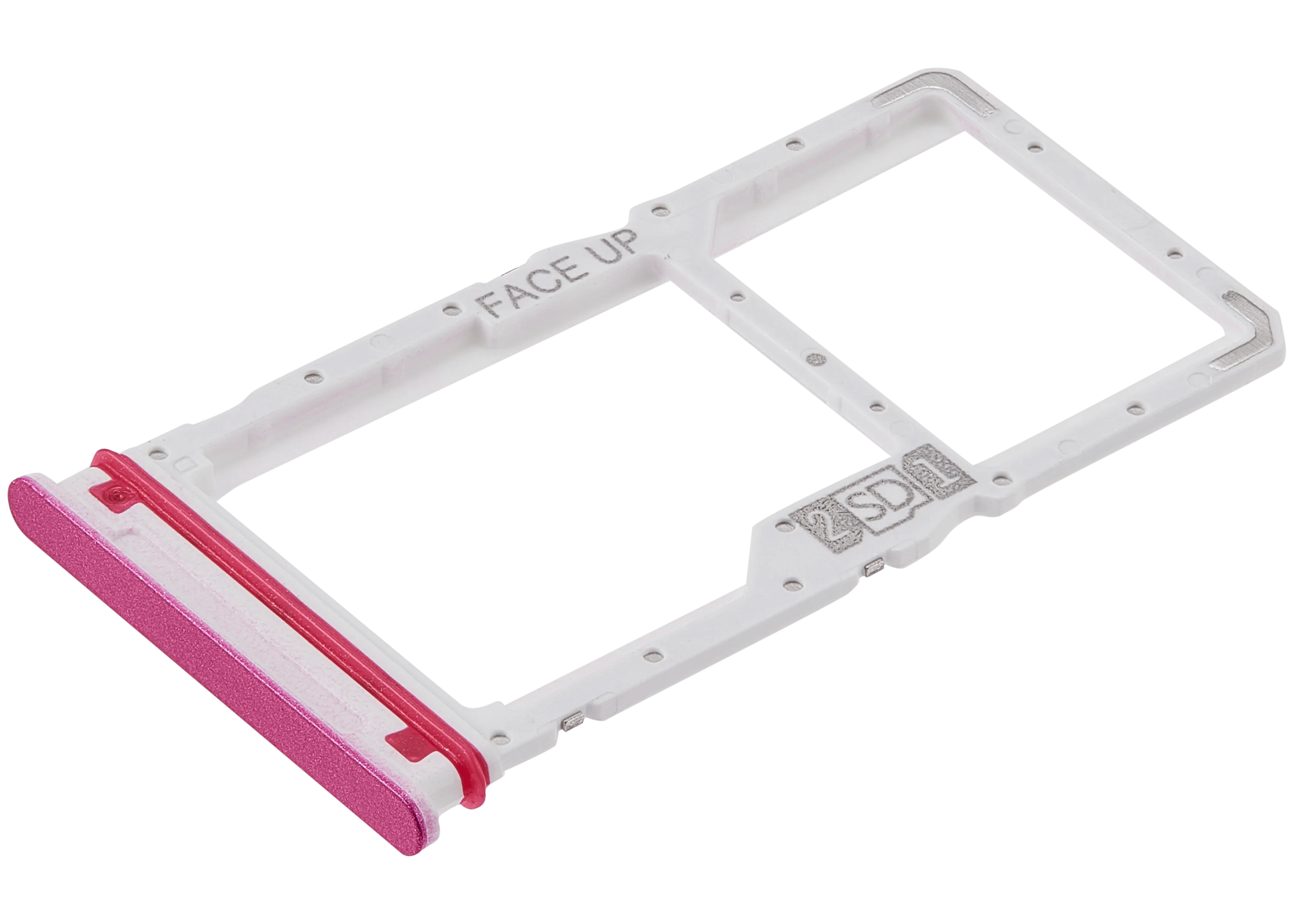 Sim Card Tray für Motorola Moto G37 Power (XT2625 / 2026) (Fuchsia Red)