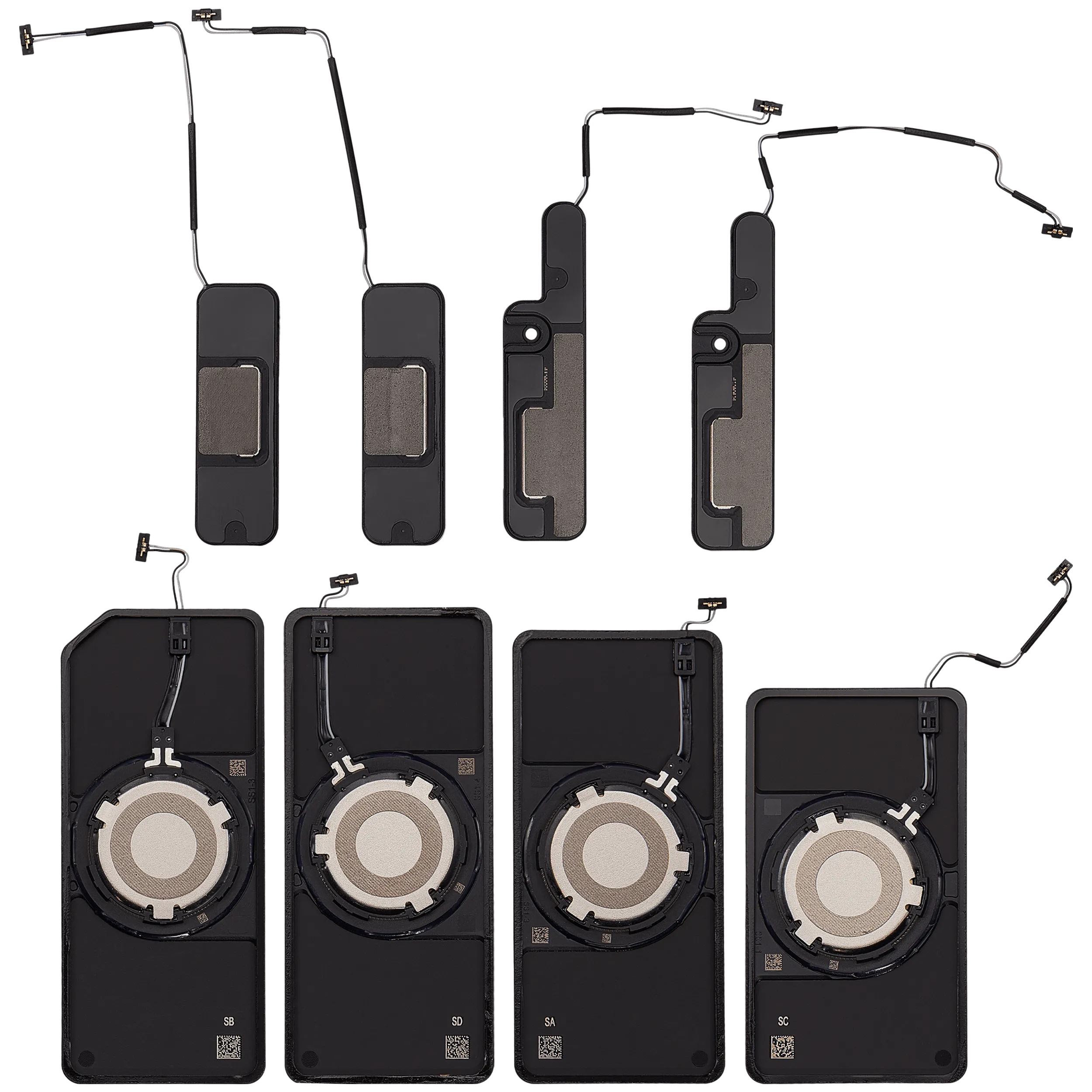 Loudspeaker für iPad Pro 13" 7th Gen (2024) (8 Piece Set) (WiFi / Cellular)