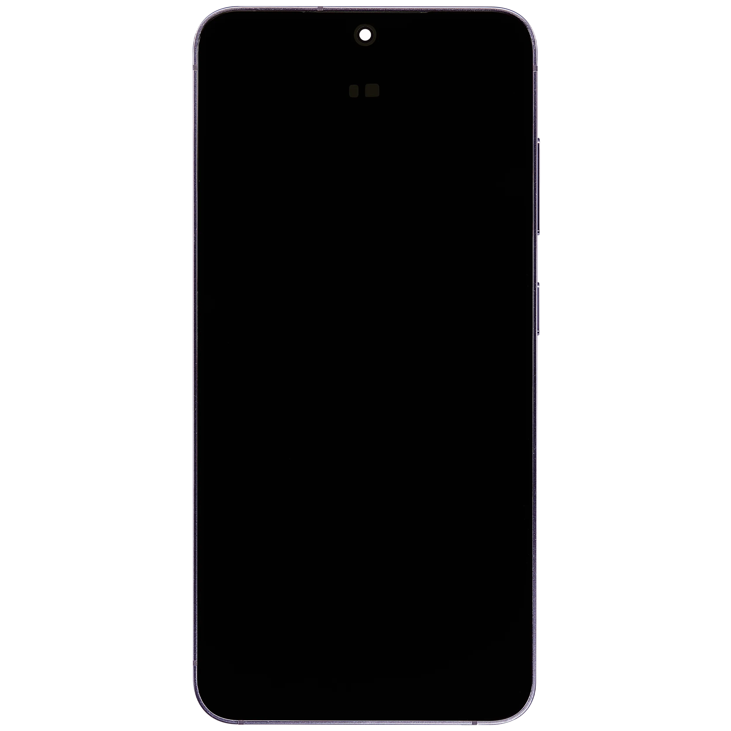 OLED-Display mit Rahmen für Samsung Galaxy S24 5G (US & Internationale Version) (Aftermarket Plus) (Cobalt Violet)