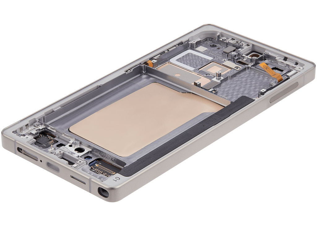 OLED-Display mit Rahmen für Samsung Galaxy S25 Ultra 5G (US & International) (Aftermarket Pro) (120Hz) (Titanium Pink Gold / Jade Green / Grey)