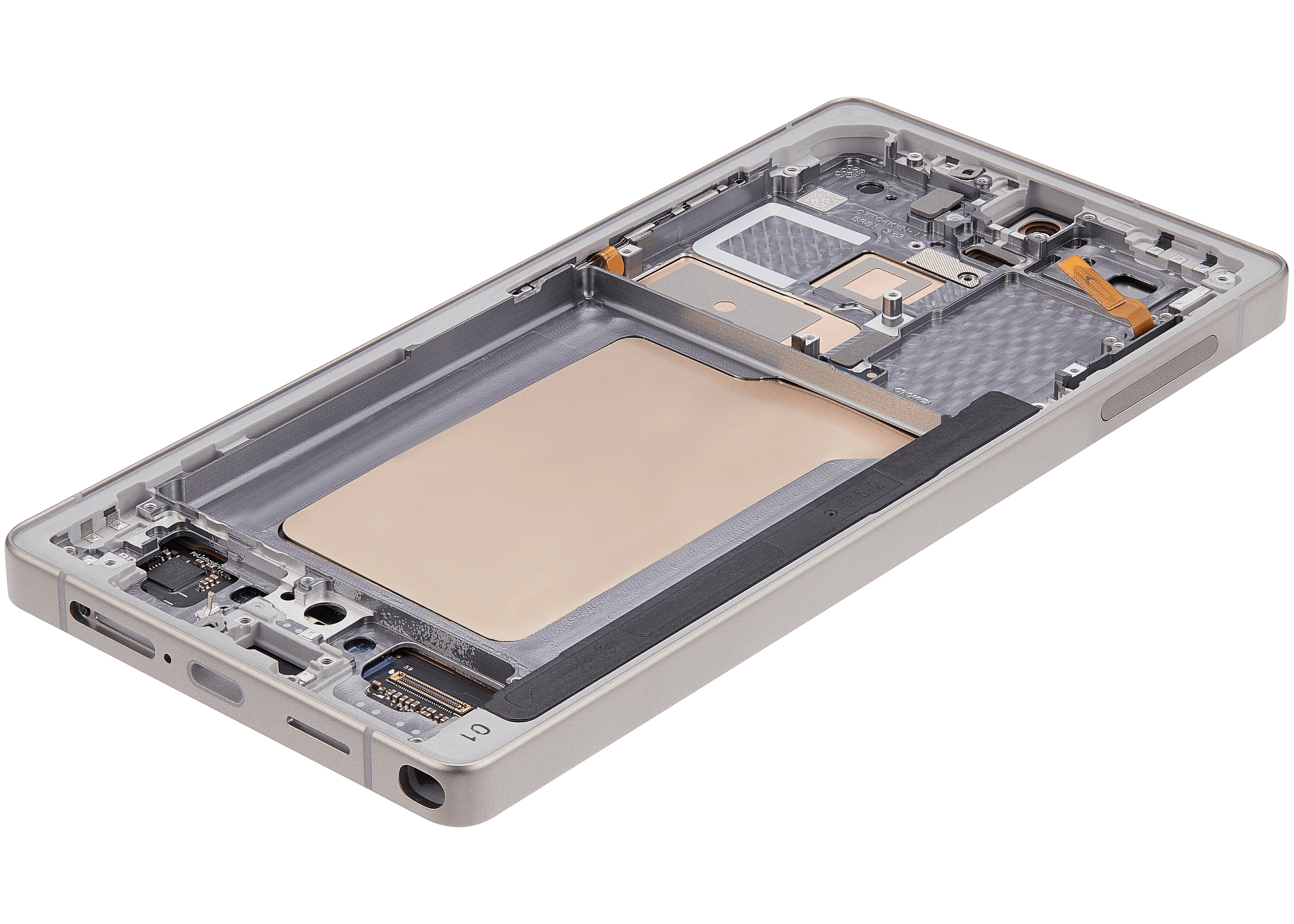 OLED-Display mit Rahmen für Samsung Galaxy S25 Ultra 5G (US & International) (Aftermarket Pro) (120Hz) (Titanium Pink Gold / Jade Green / Grey)