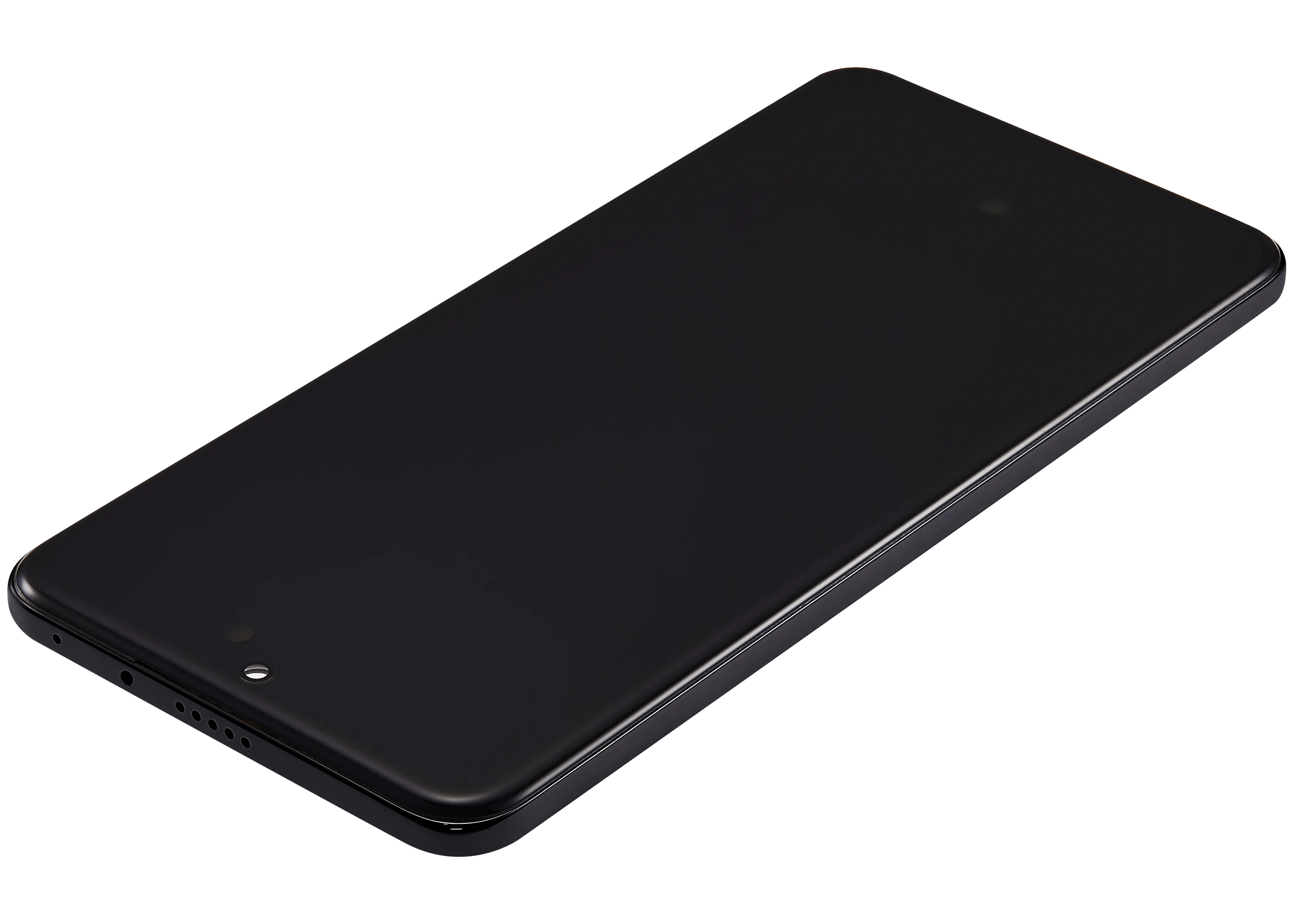OLED-Display mit Rahmen für Honor 200 (Refurbished) (Schwarz)