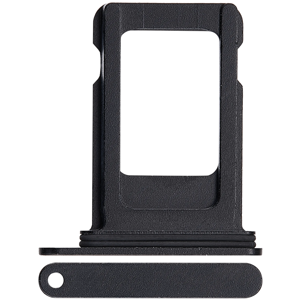 Single Sim Card Tray für iPhone 16e / 17e (Schwarz)