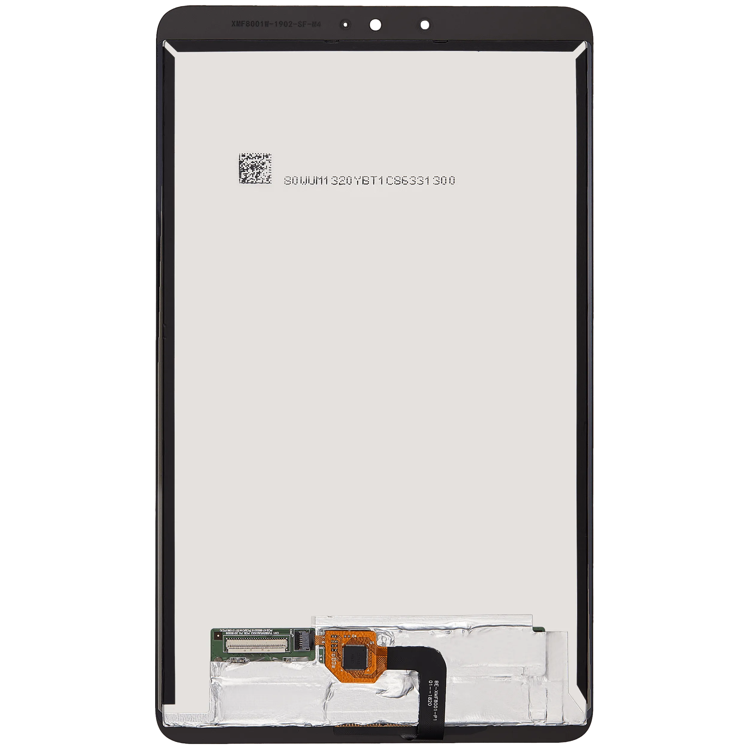 LCD-Display ohne Rahmen Compatible für Xiaomi Mi Pad 4 8'' (Refurbished) (Schwarz)