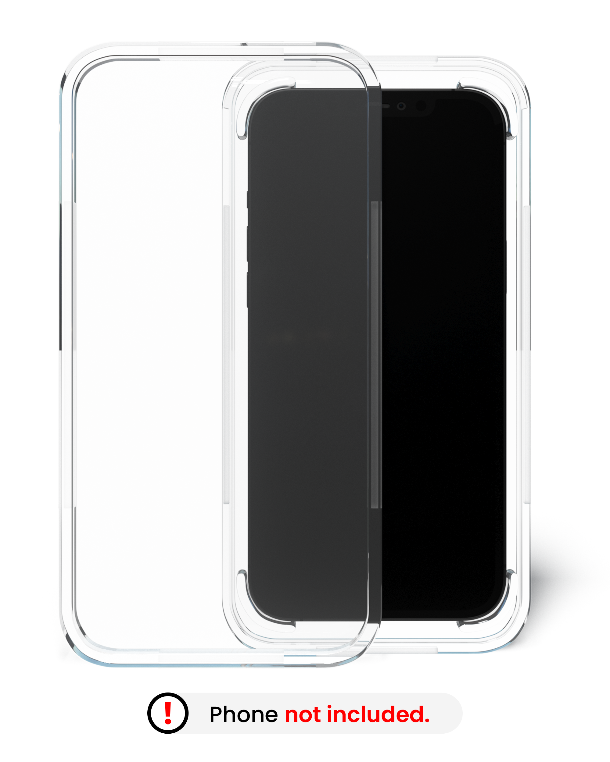 Clear protective case for iPhone 12 / 12 Pro