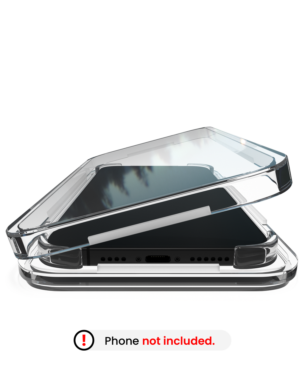 Clear protective case for iPhone 12 / 12 Pro