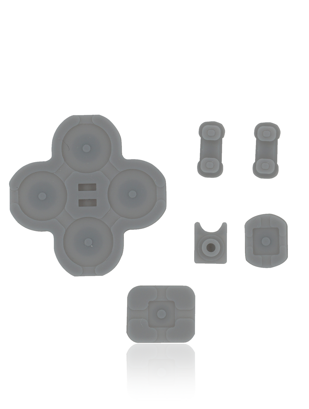 Conductive Rubber D-Pad Buttons (Left) Set for Nintendo Switch Joy-Con Controllers (6-Piece Set)